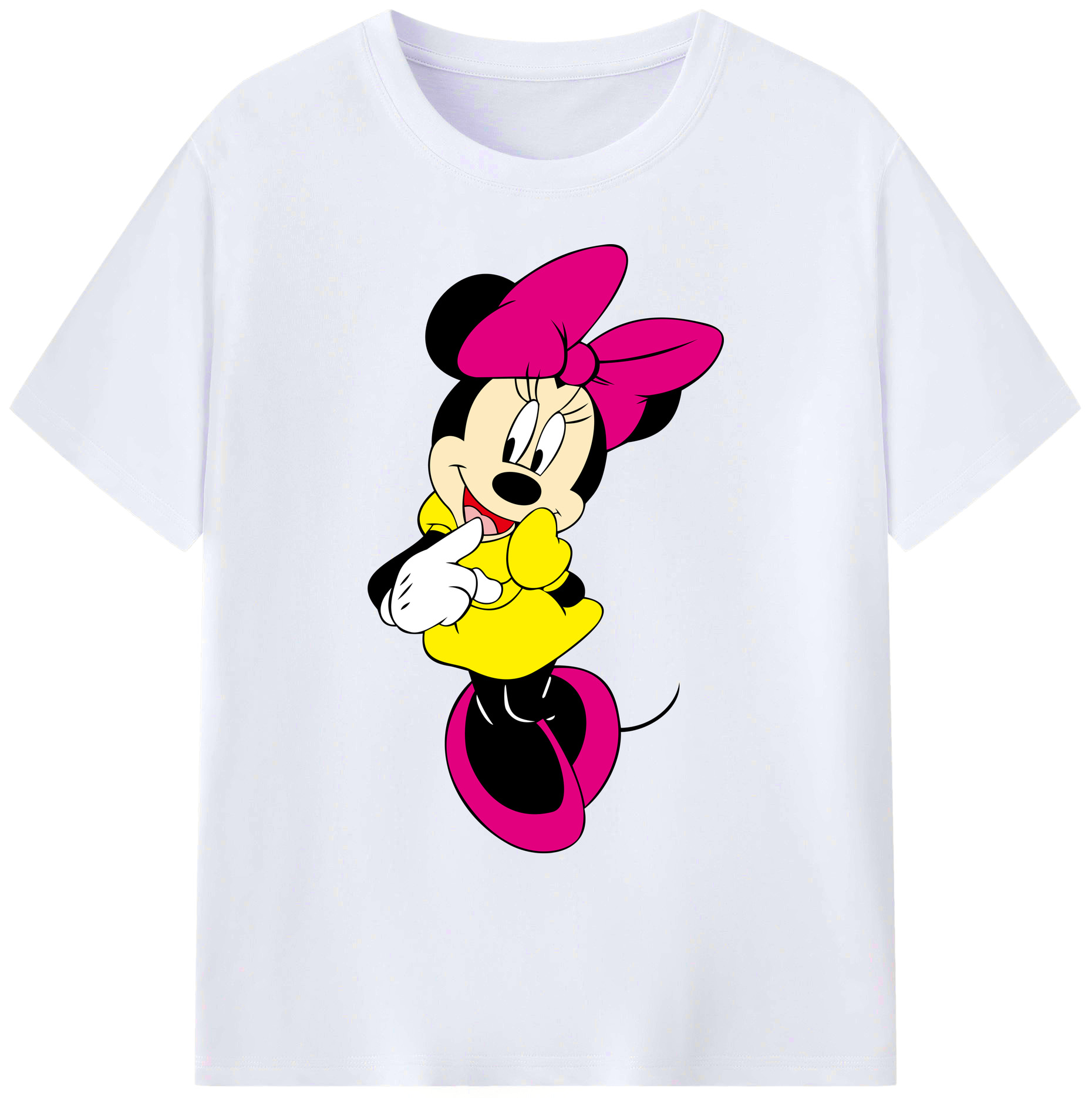ミッキーマウス Mickey Mouse 綿100％ メンズ半袖Tシャツ｜肌触りやわらか＆通気性