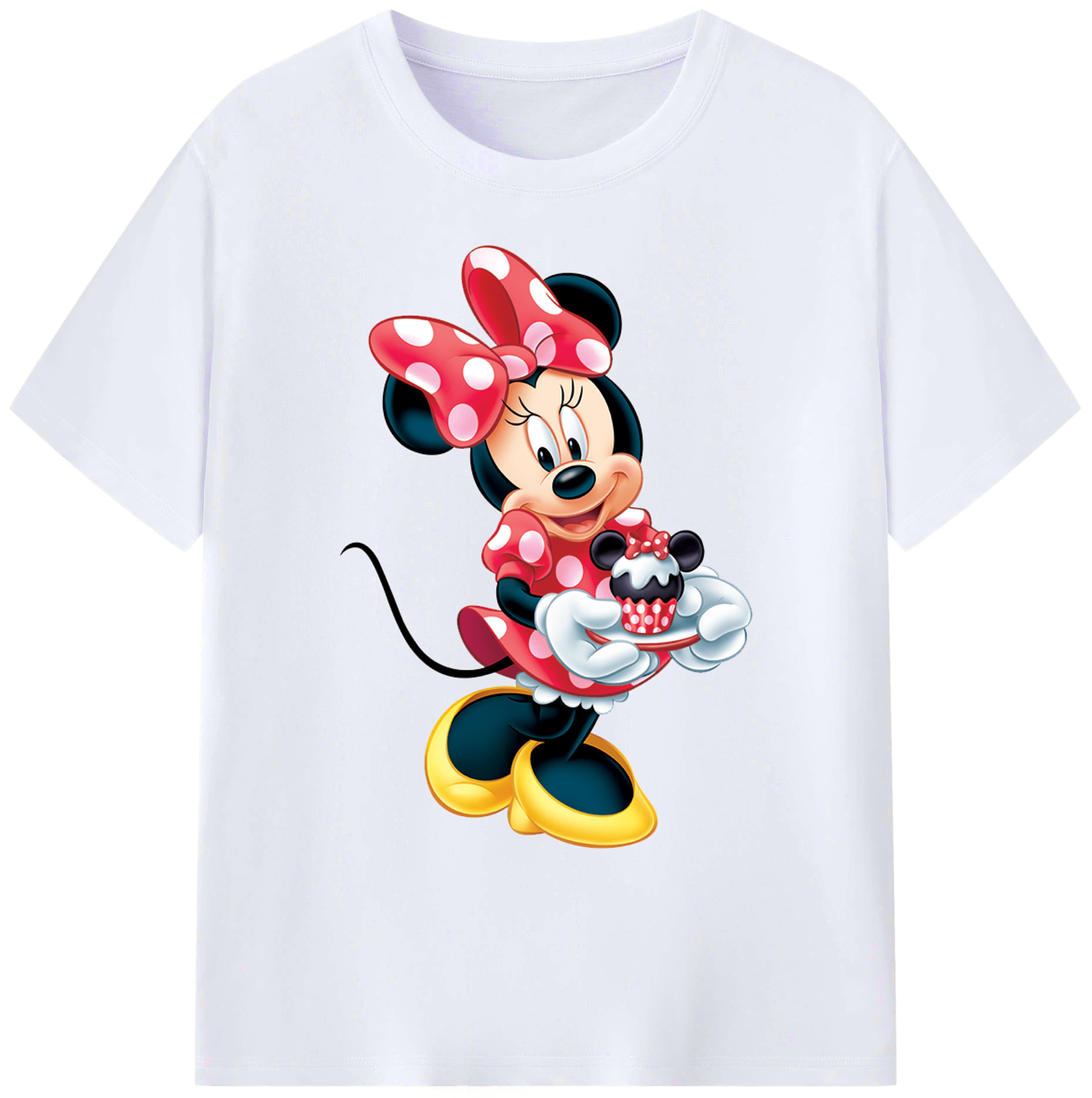 ミッキーマウス Mickey Mouse 綿100％ メンズ半袖Tシャツ｜肌触りやわらか＆通気性