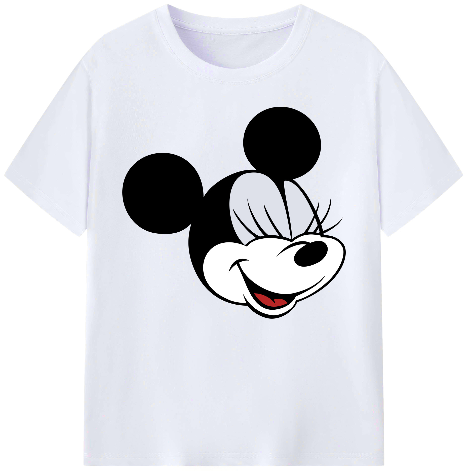 ミッキーマウス Mickey Mouse 綿100％ メンズ半袖Tシャツ｜肌触りやわらか＆通気性
