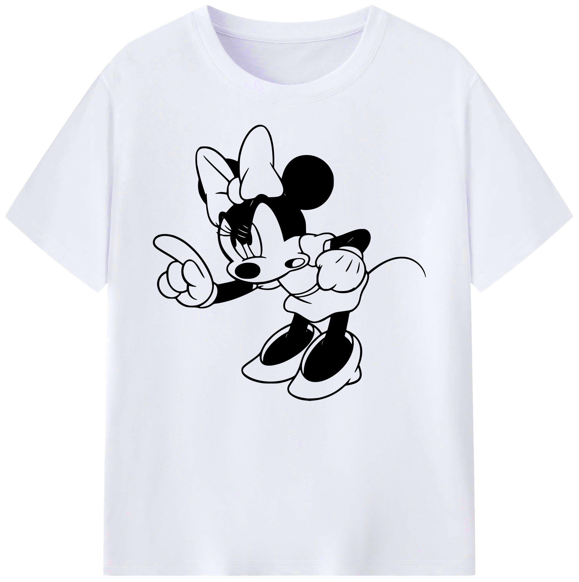 ミッキーマウス Mickey Mouse 綿100％ メンズ半袖Tシャツ｜肌触りやわらか＆通気性