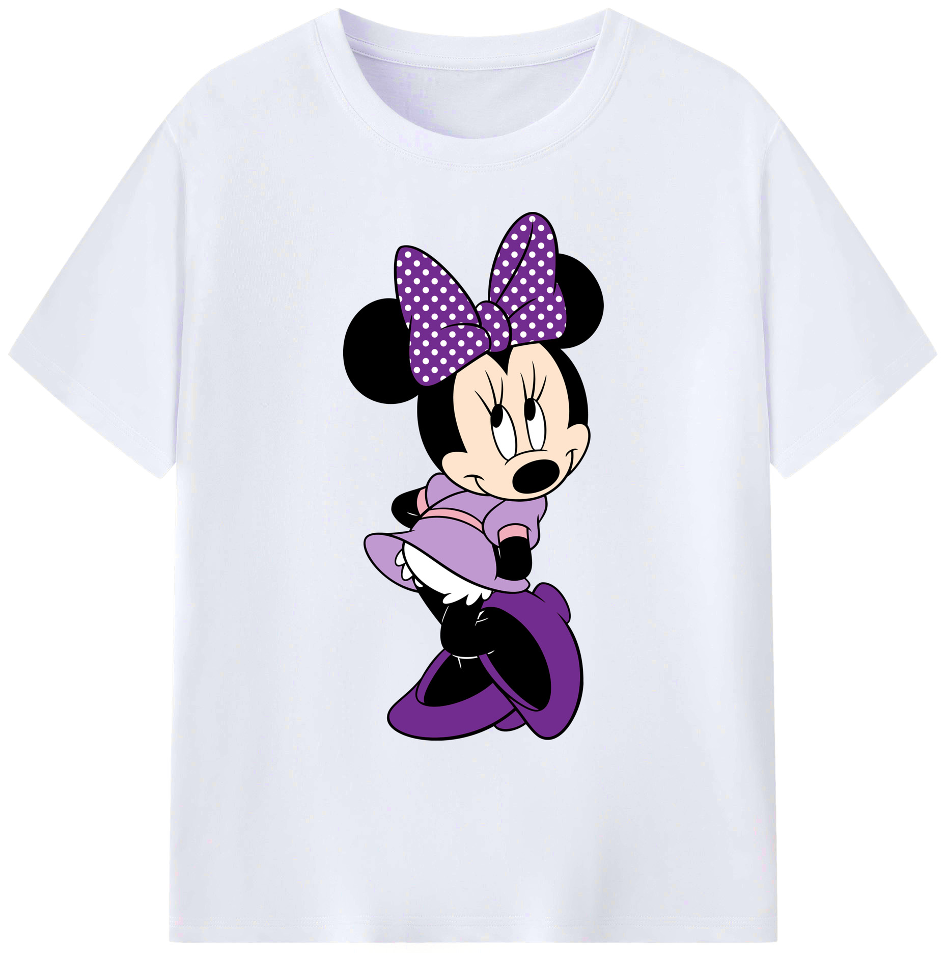ミッキーマウス Mickey Mouse 綿100％ メンズ半袖Tシャツ｜肌触りやわらか＆通気性