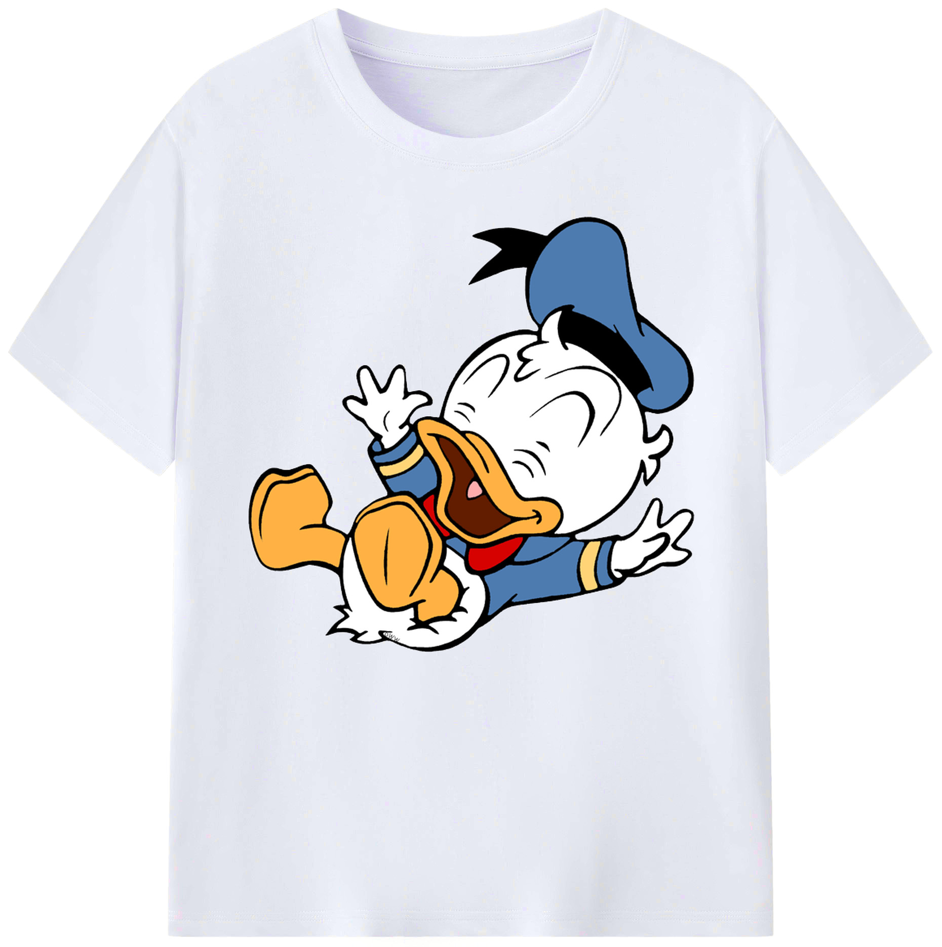 ミッキーマウス Mickey Mouse 綿100％ メンズ半袖Tシャツ｜肌触りやわらか＆通気性