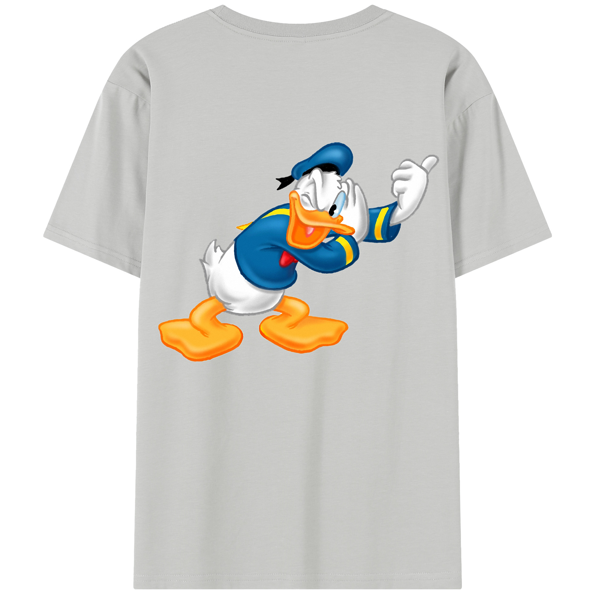 （画像用） ミッキーマウス Mickey Mouse レディース半袖Tシャツ(バックプリント)