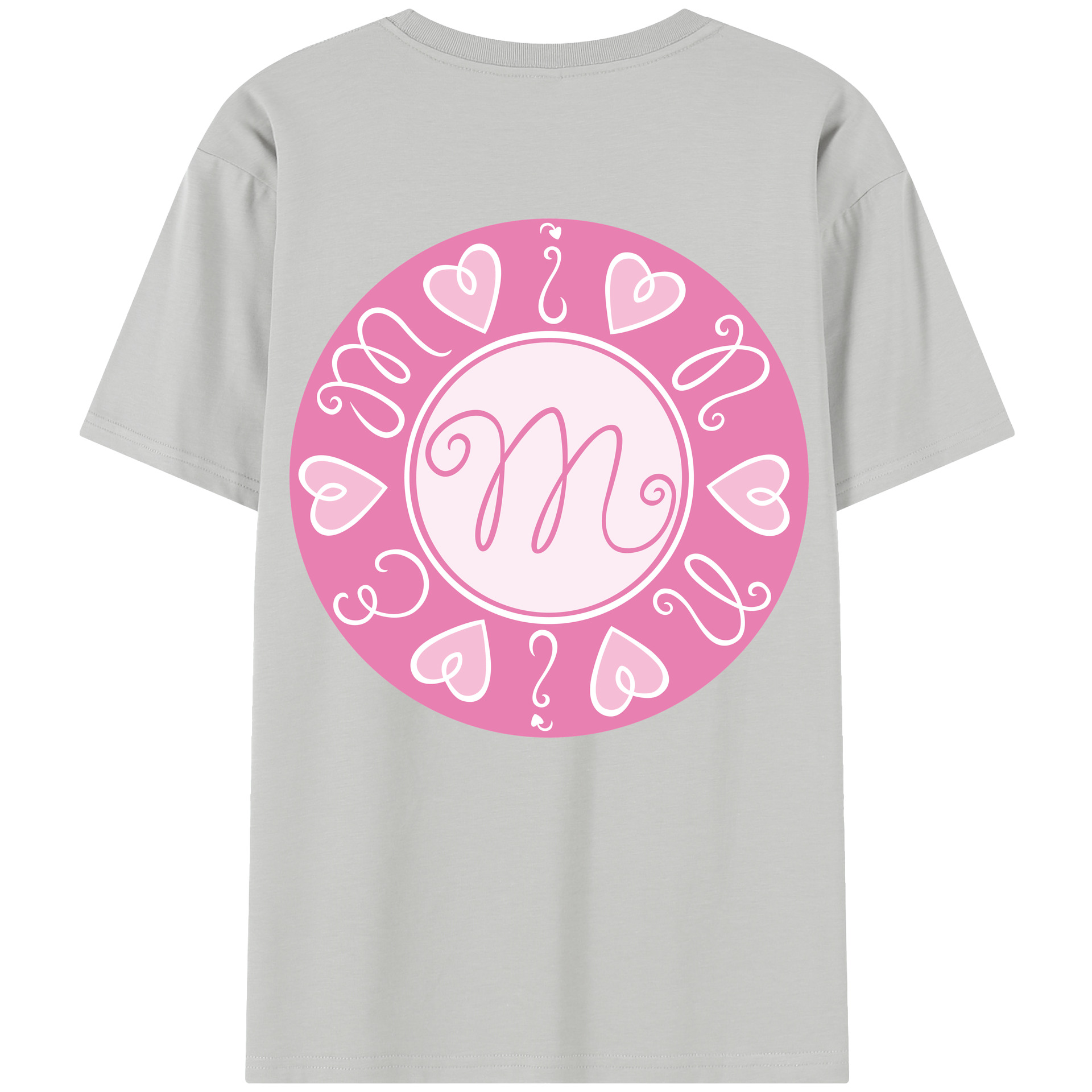 （画像用） ミッキーマウス Mickey Mouse レディース半袖Tシャツ(バックプリント)