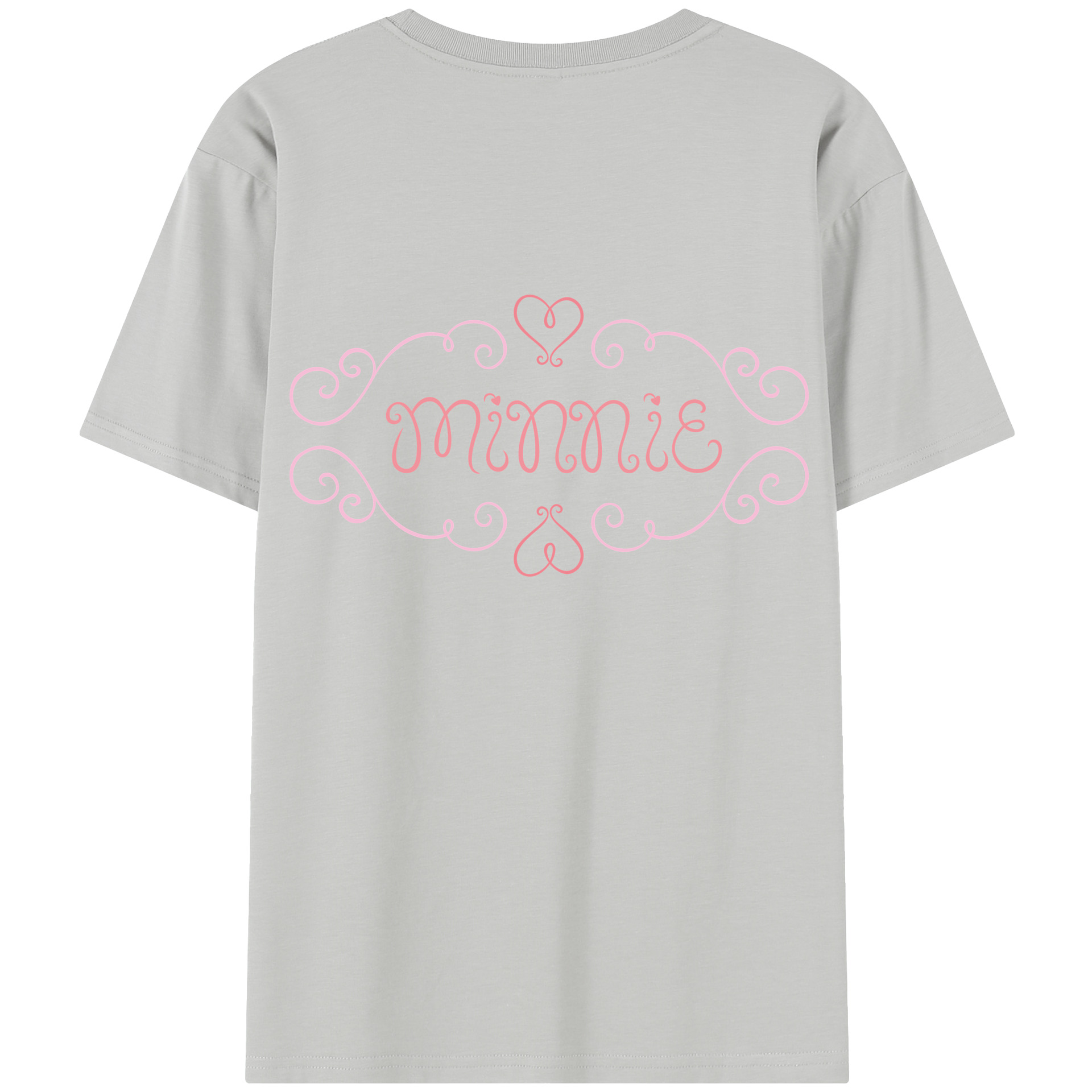 （画像用） ミッキーマウス Mickey Mouse レディース半袖Tシャツ(バックプリント)
