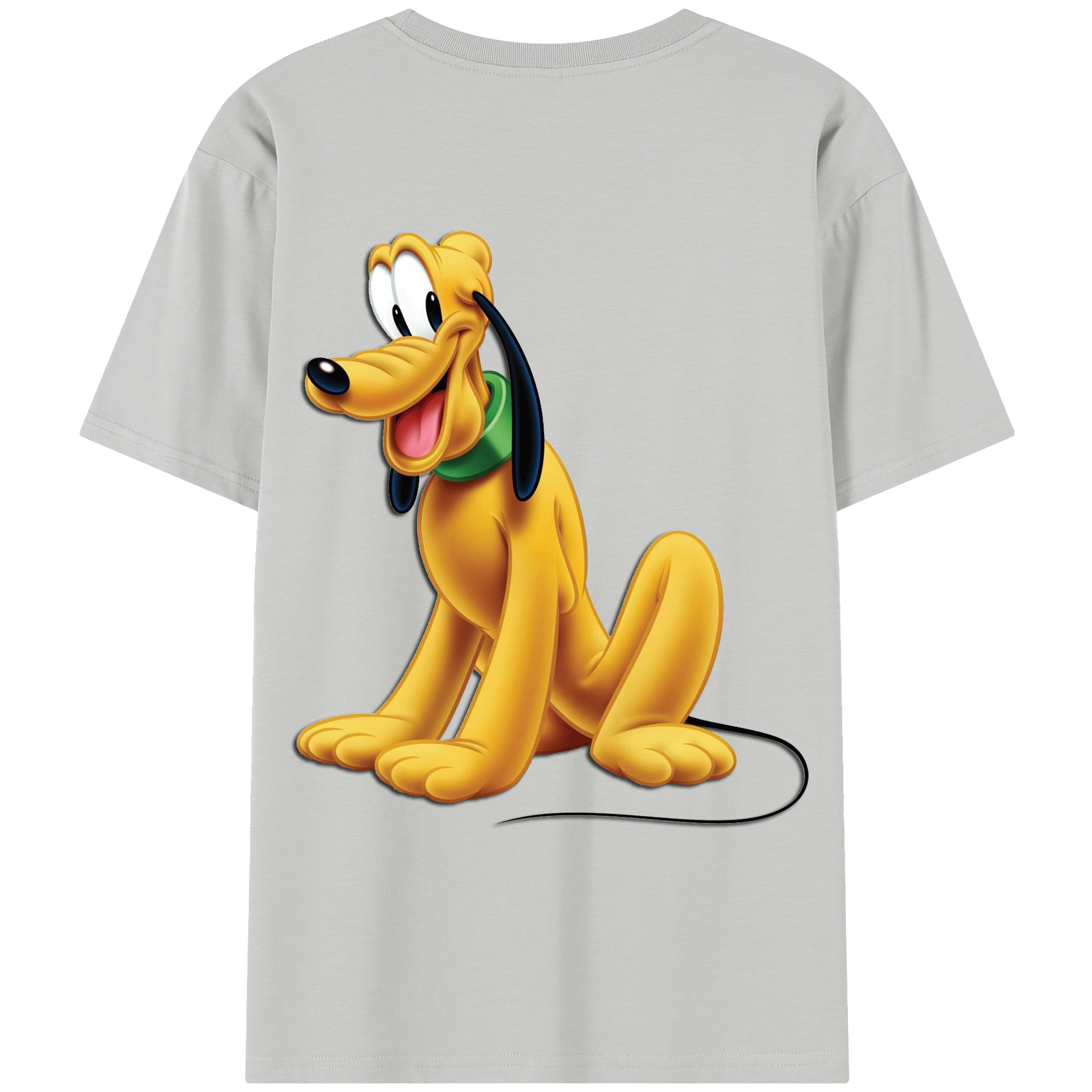 （画像用） ミッキーマウス Mickey Mouse レディース半袖Tシャツ(バックプリント)
