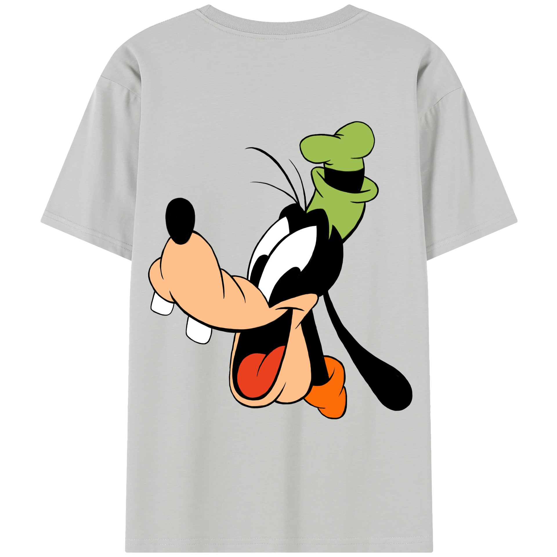 （画像用） ミッキーマウス Mickey Mouse レディース半袖Tシャツ(バックプリント)