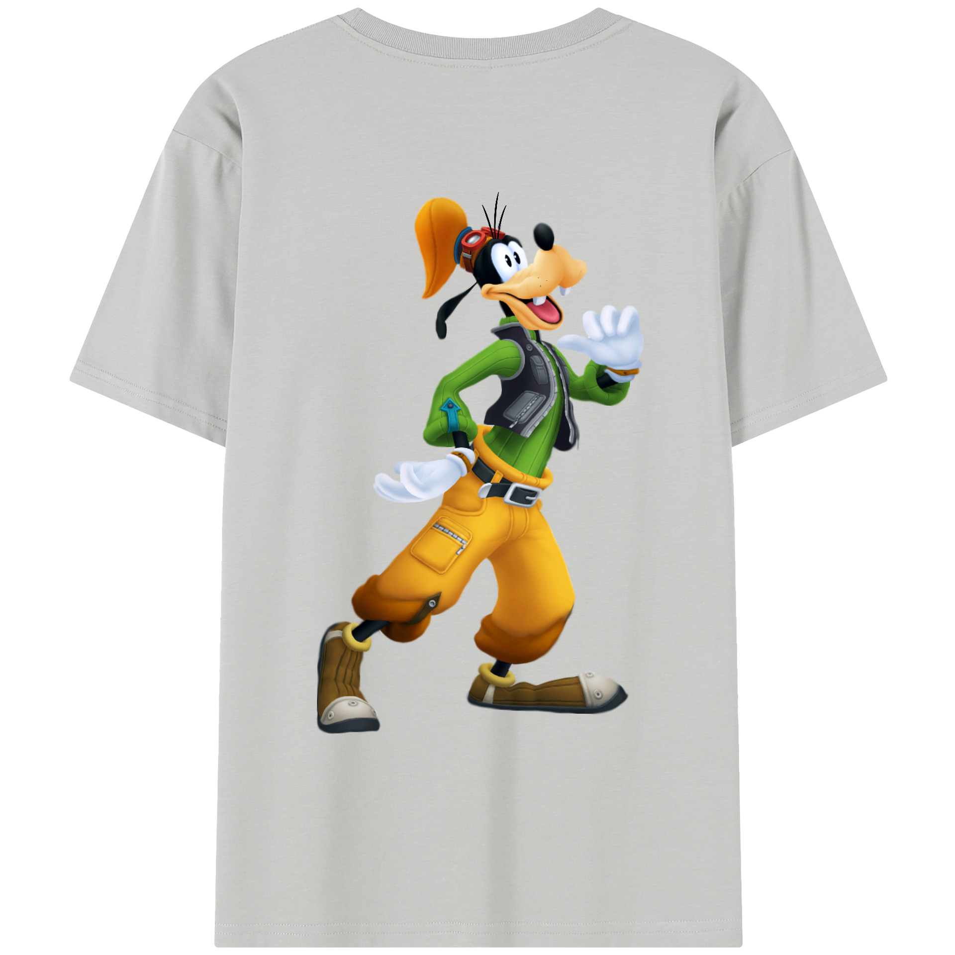 （画像用） ミッキーマウス Mickey Mouse レディース半袖Tシャツ(バックプリント)