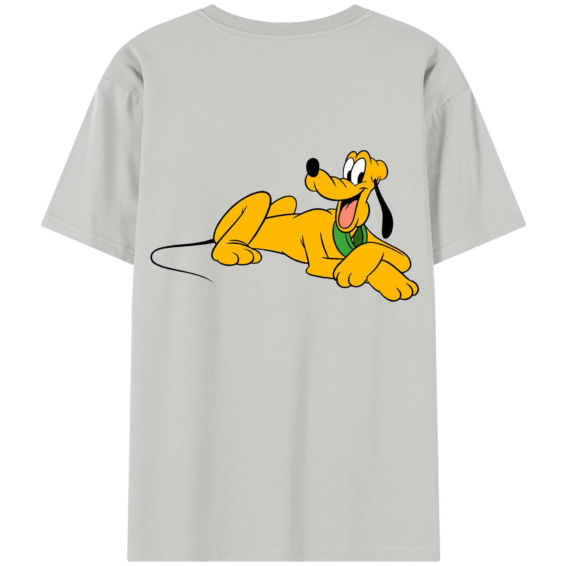 （画像用） ミッキーマウス Mickey Mouse レディース半袖Tシャツ(バックプリント)