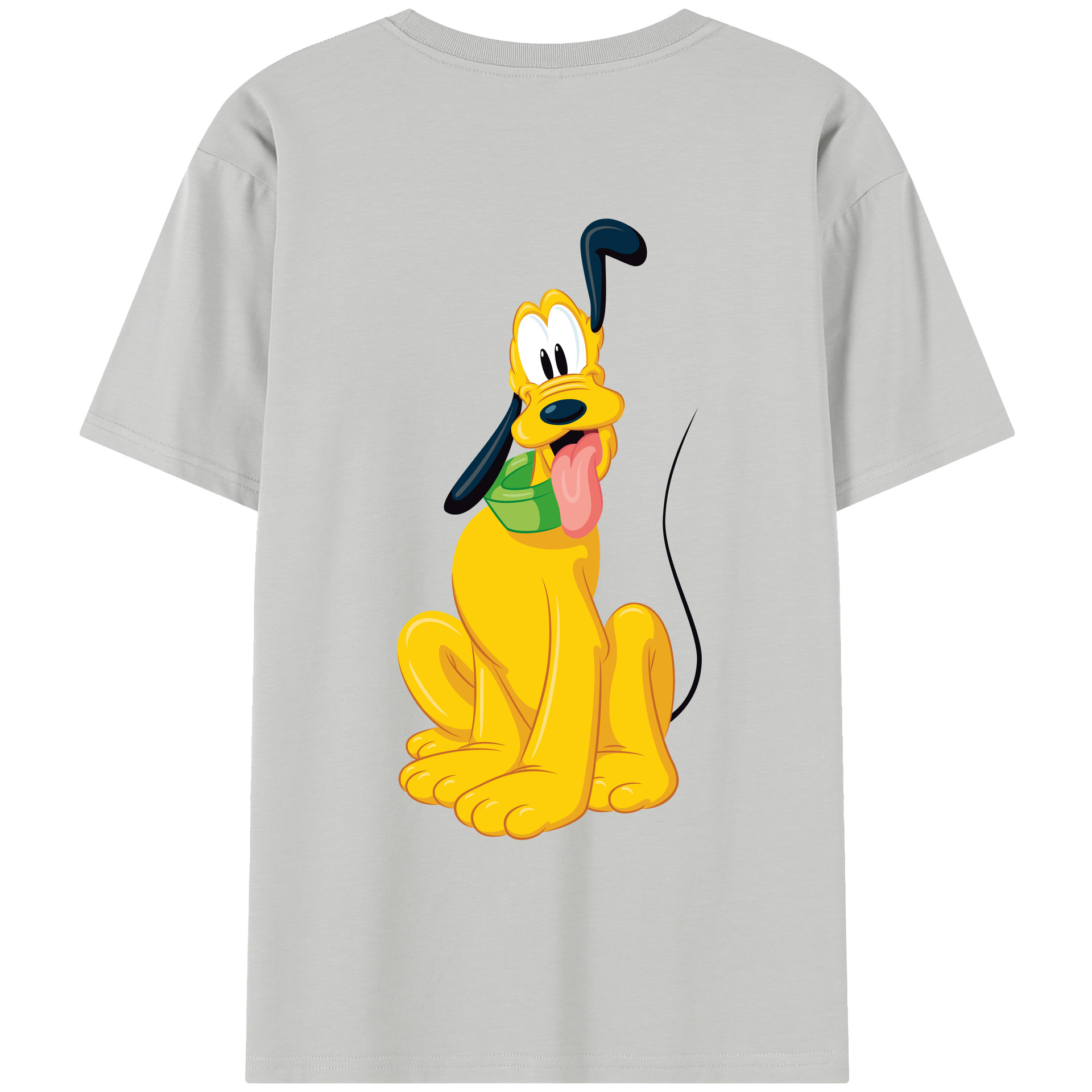 （画像用） ミッキーマウス Mickey Mouse レディース半袖Tシャツ(バックプリント)