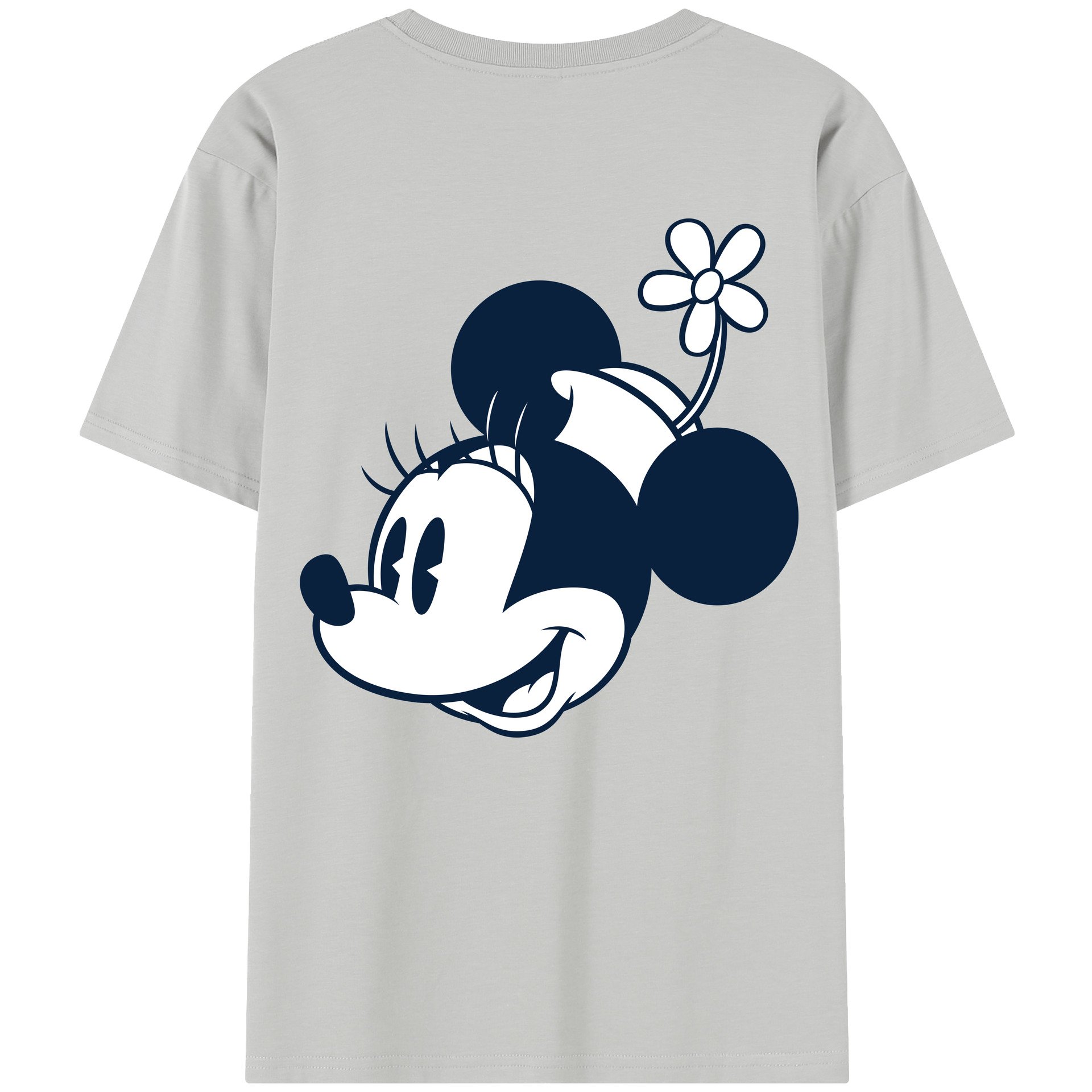 （画像用） ミッキーマウス Mickey Mouse レディース半袖Tシャツ(バックプリント)