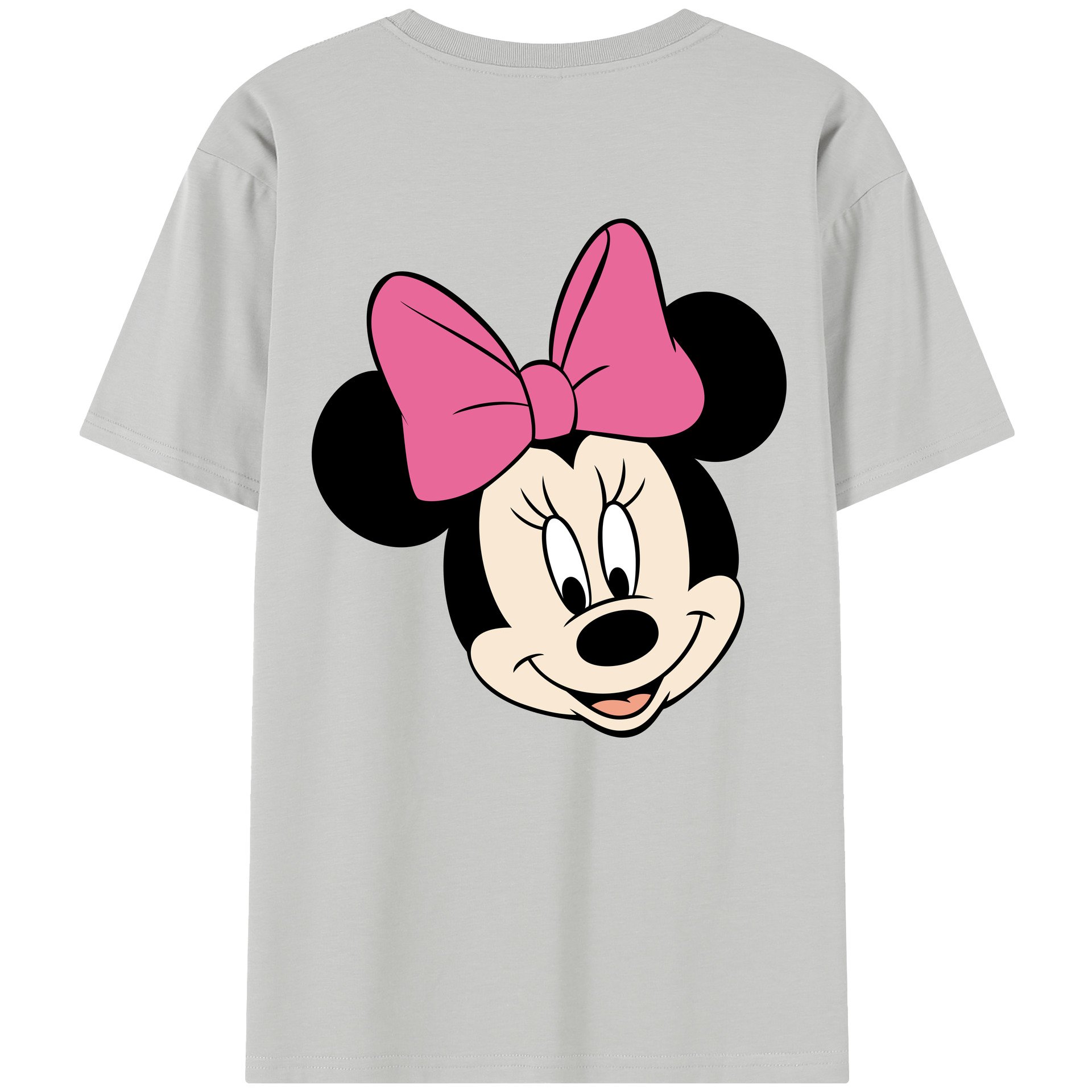 （画像用） ミッキーマウス Mickey Mouse レディース半袖Tシャツ(バックプリント)