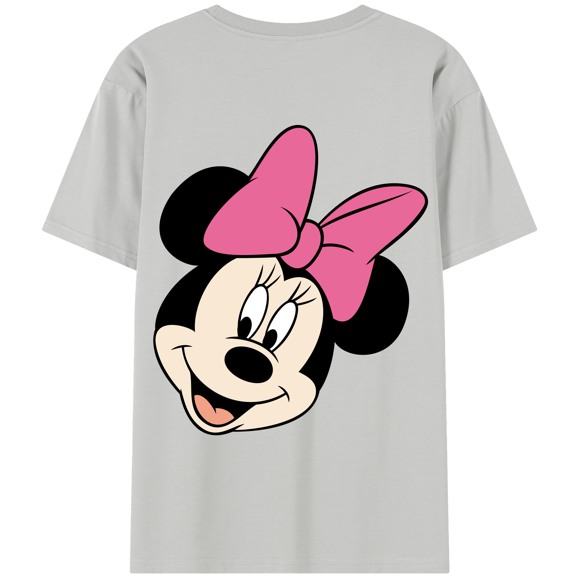 （画像用） ミッキーマウス Mickey Mouse レディース半袖Tシャツ(バックプリント)