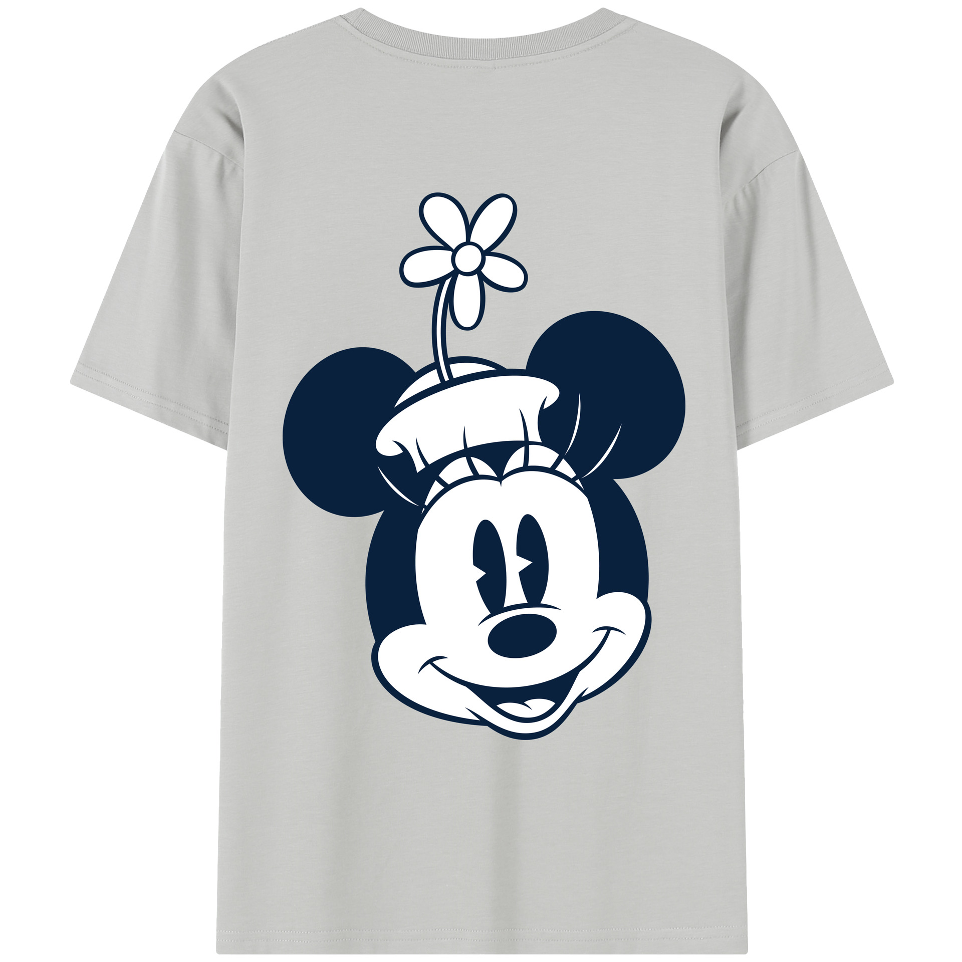 （画像用） ミッキーマウス Mickey Mouse レディース半袖Tシャツ(バックプリント)
