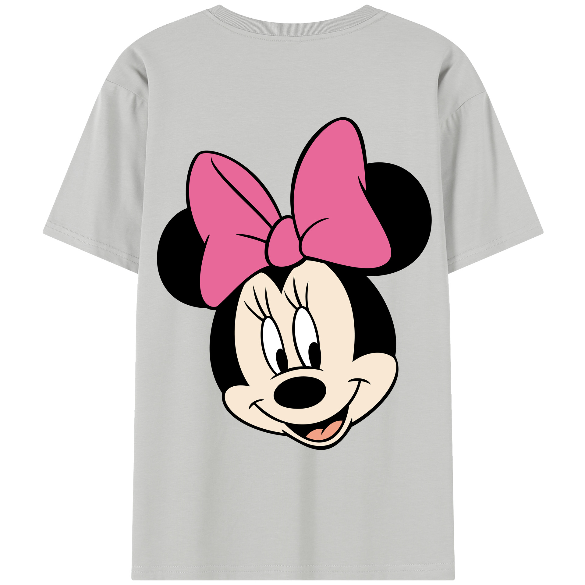 （画像用） ミッキーマウス Mickey Mouse レディース半袖Tシャツ(バックプリント)