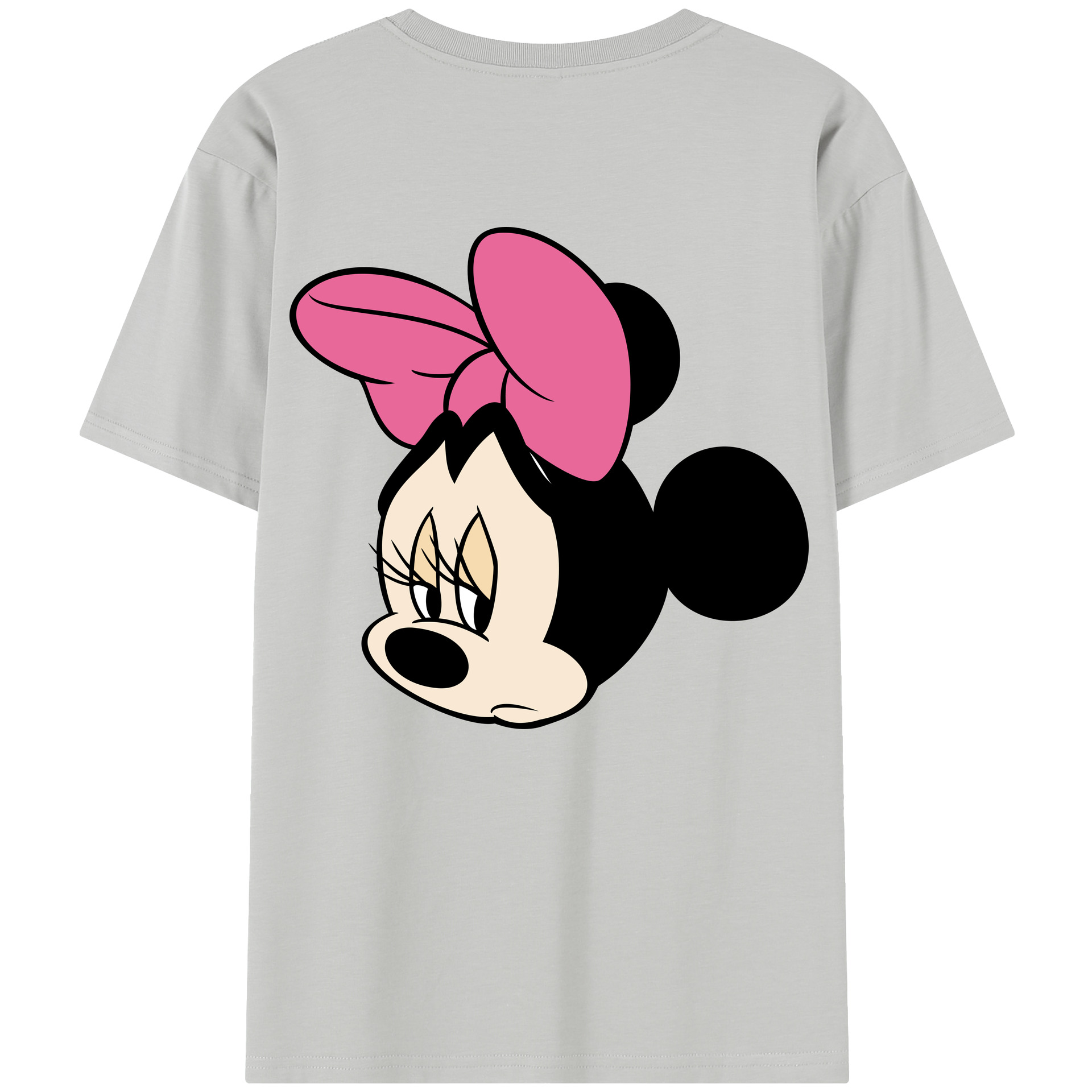（画像用） ミッキーマウス Mickey Mouse レディース半袖Tシャツ(バックプリント)