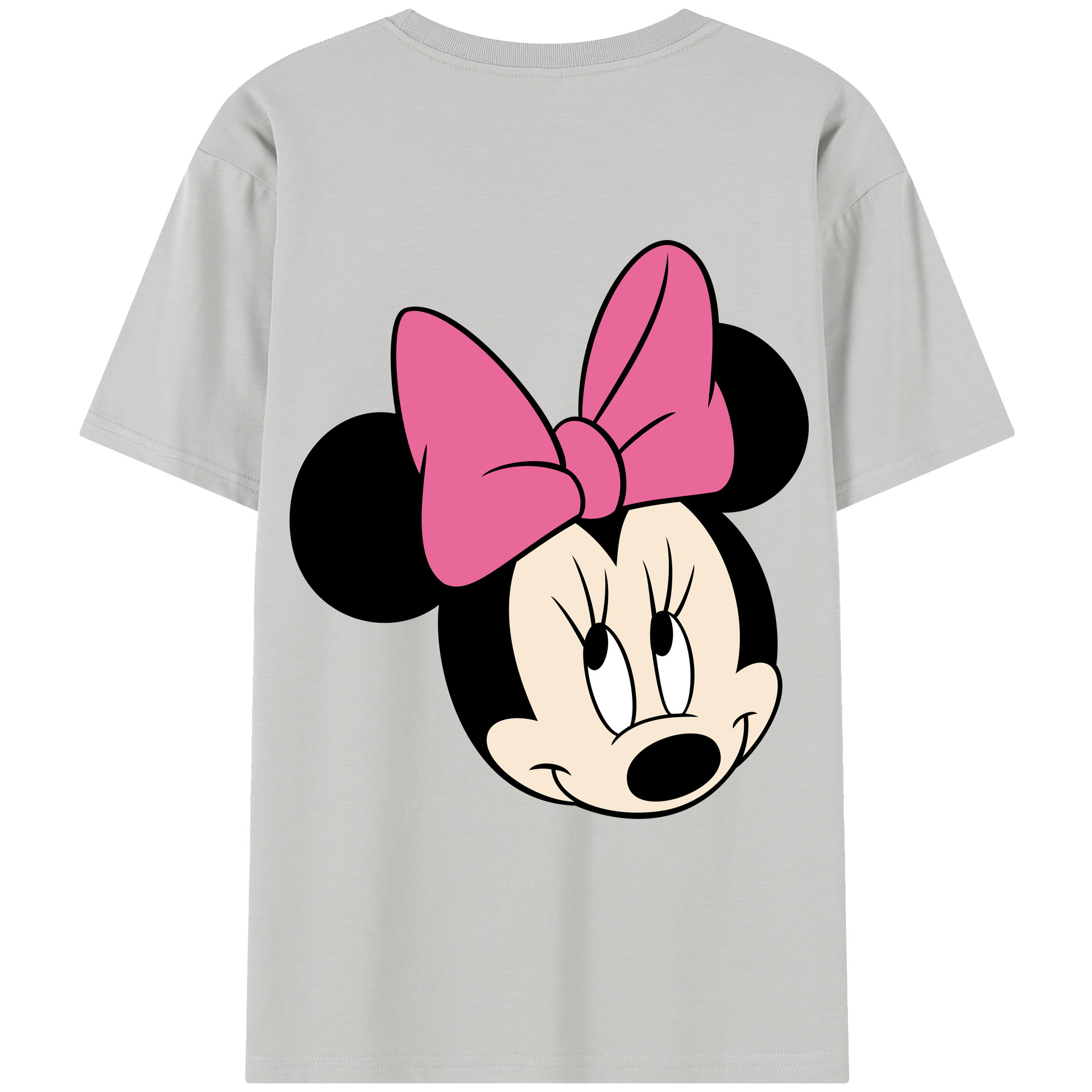 （画像用） ミッキーマウス Mickey Mouse レディース半袖Tシャツ(バックプリント)