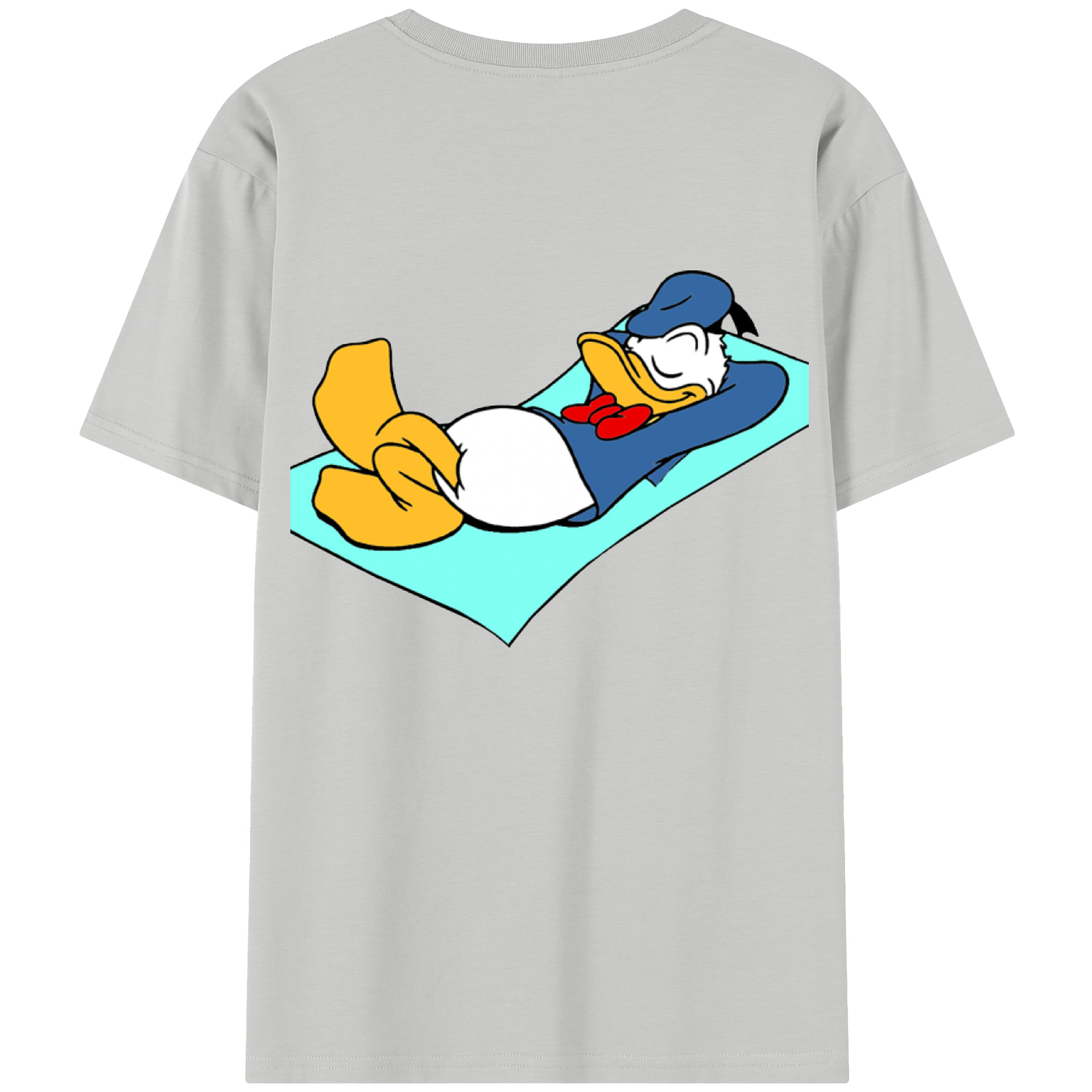 （画像用） ミッキーマウス Mickey Mouse レディース半袖Tシャツ(バックプリント)