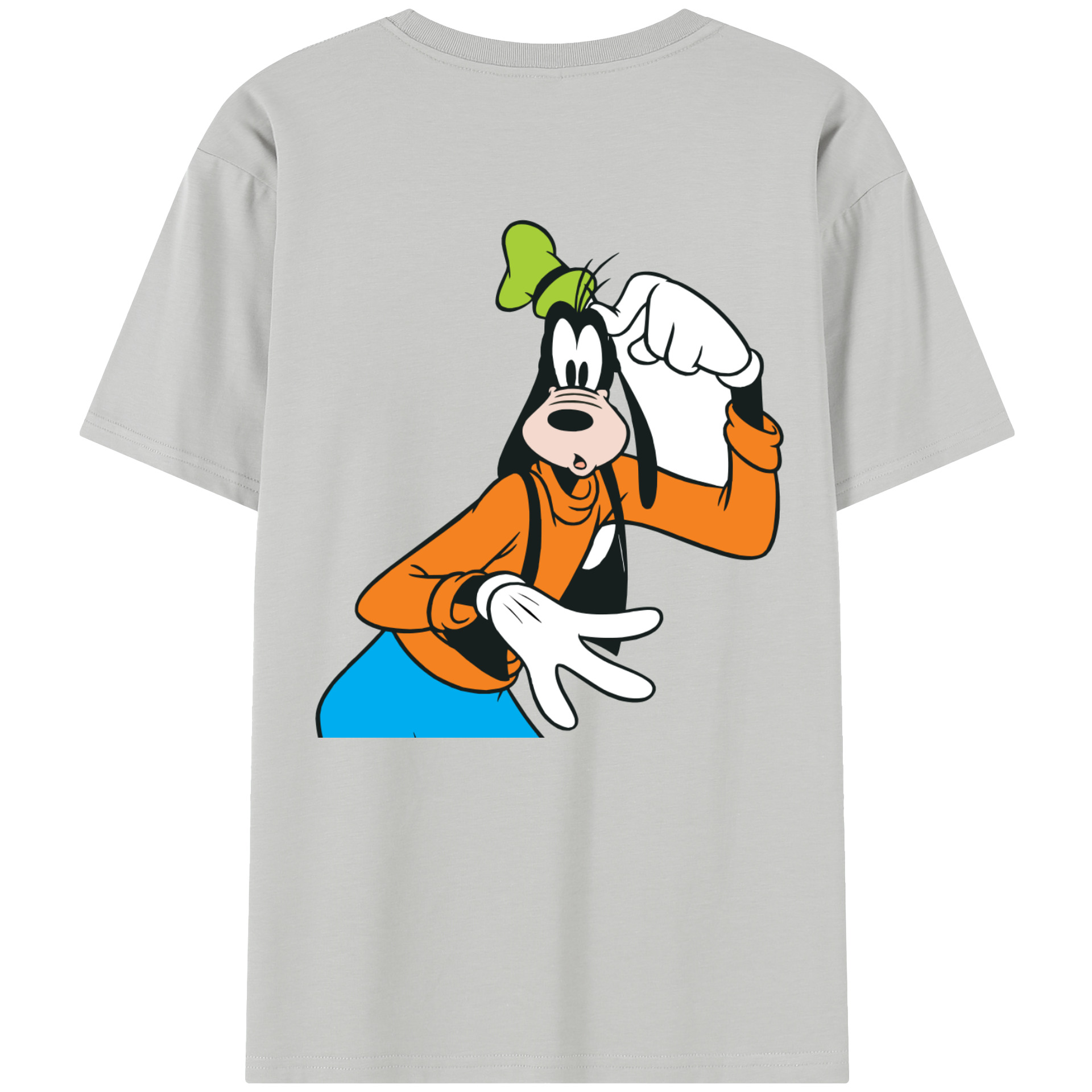 （画像用） ミッキーマウス Mickey Mouse レディース半袖Tシャツ(バックプリント)