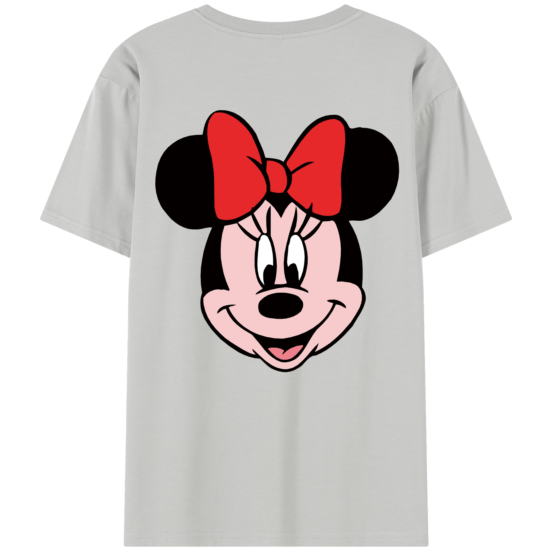 （画像用） ミッキーマウス Mickey Mouse レディース半袖Tシャツ(バックプリント)