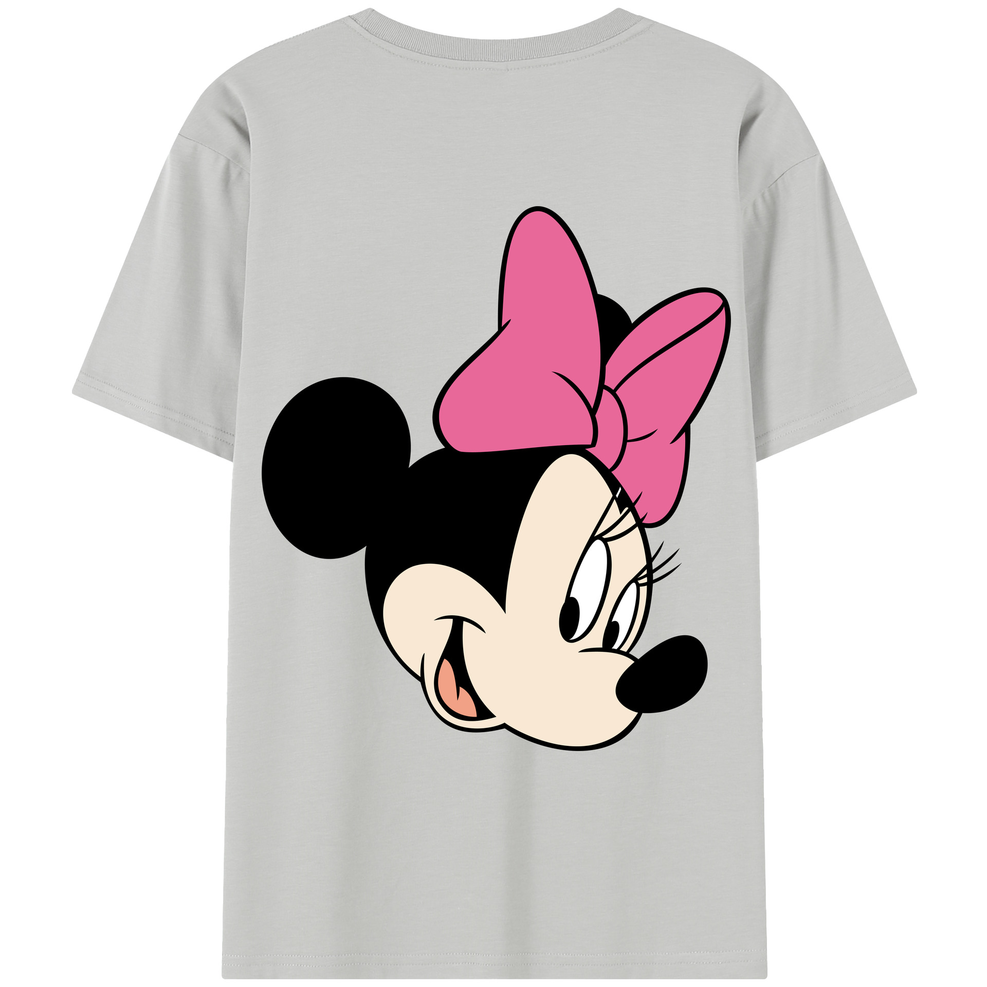 （画像用） ミッキーマウス Mickey Mouse レディース半袖Tシャツ(バックプリント)