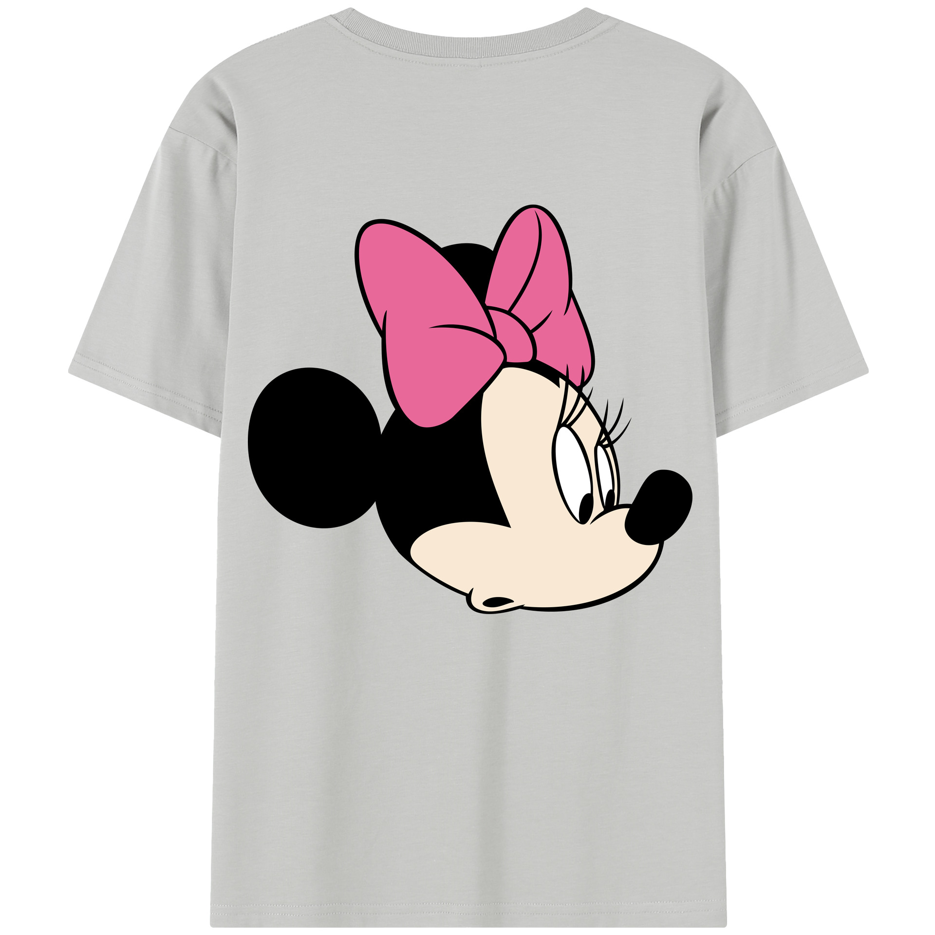 （画像用） ミッキーマウス Mickey Mouse レディース半袖Tシャツ(バックプリント)