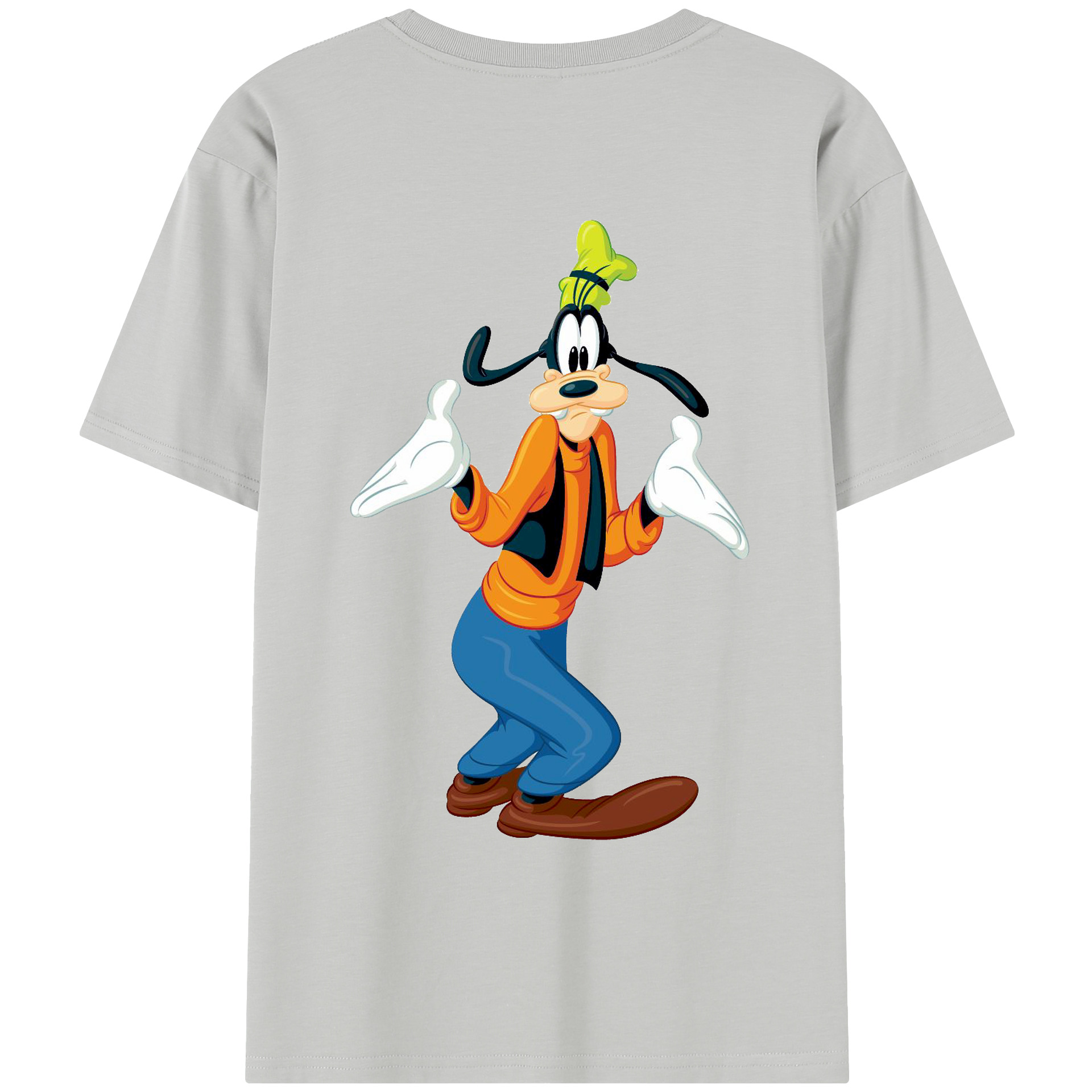 （画像用） ミッキーマウス Mickey Mouse レディース半袖Tシャツ(バックプリント)