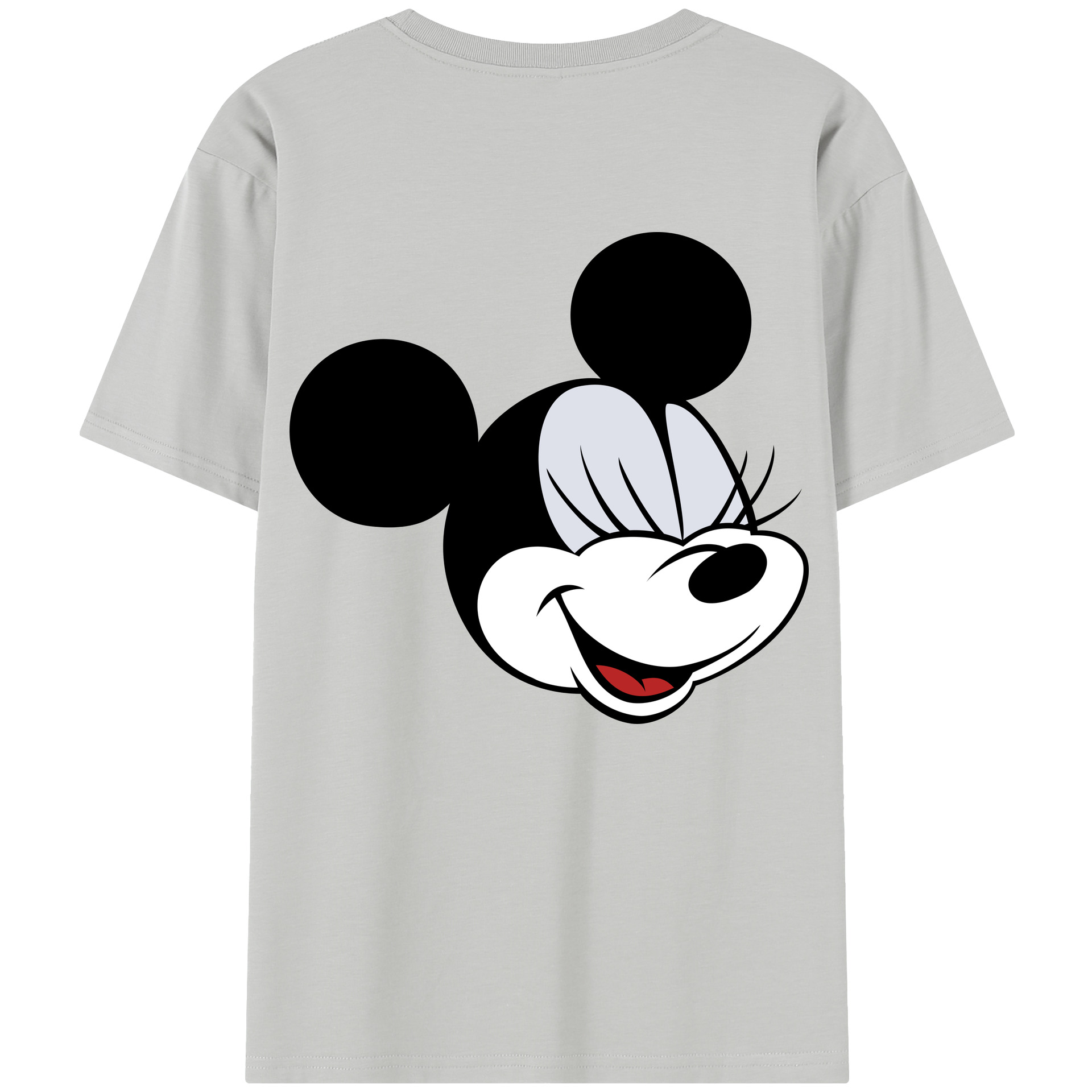 （画像用） ミッキーマウス Mickey Mouse レディース半袖Tシャツ(バックプリント)