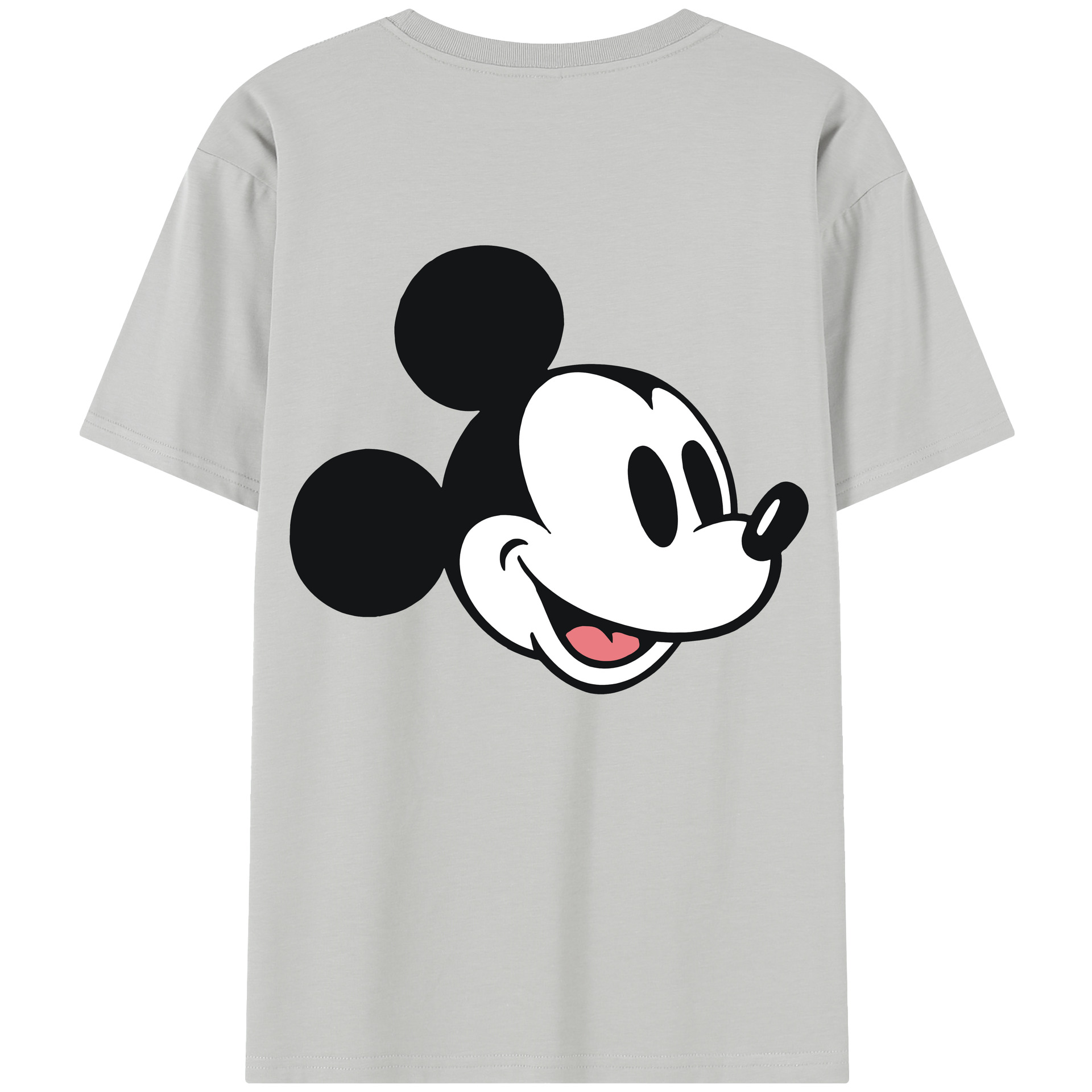 （画像用） ミッキーマウス Mickey Mouse レディース半袖Tシャツ(バックプリント)