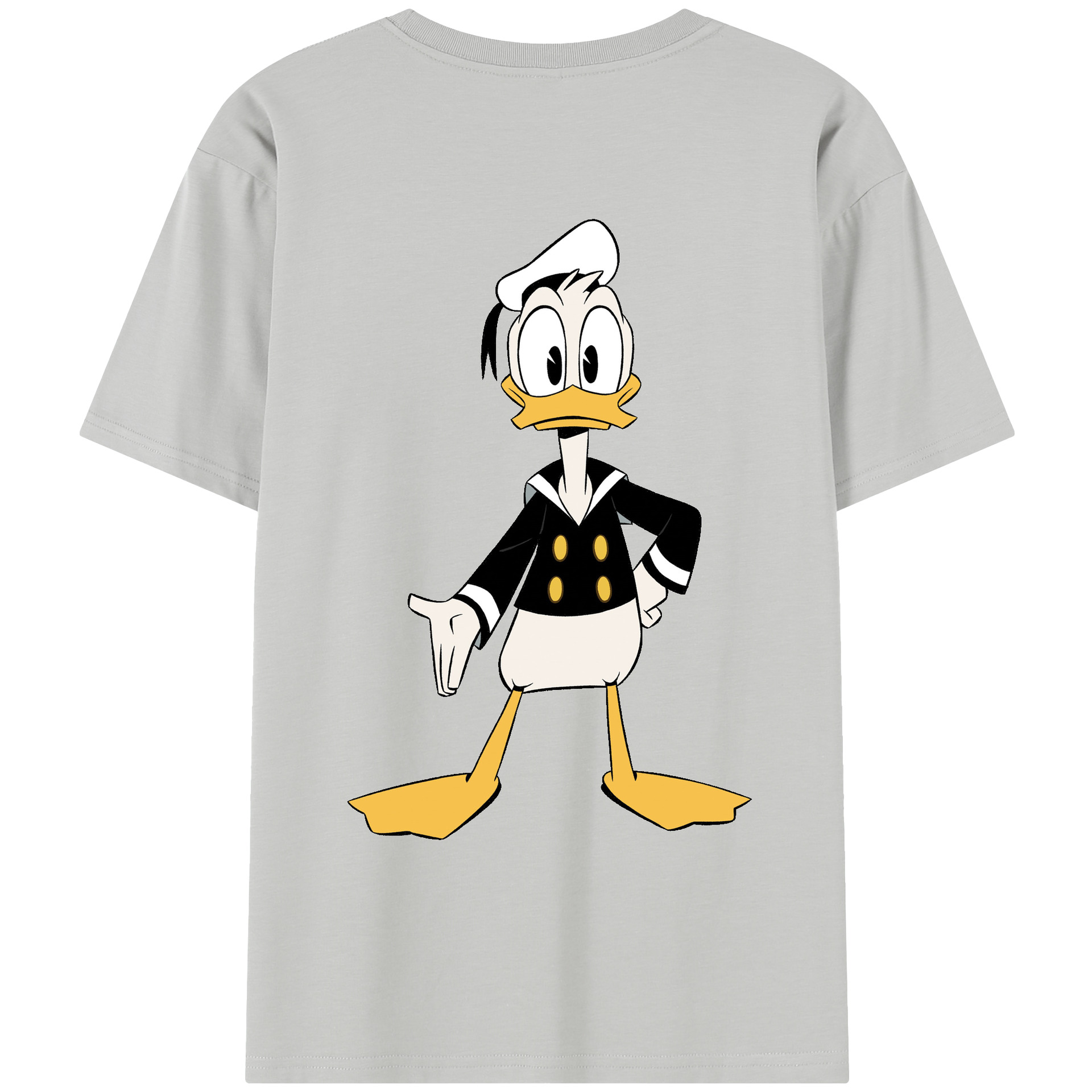 （画像用） ミッキーマウス Mickey Mouse レディース半袖Tシャツ(バックプリント)