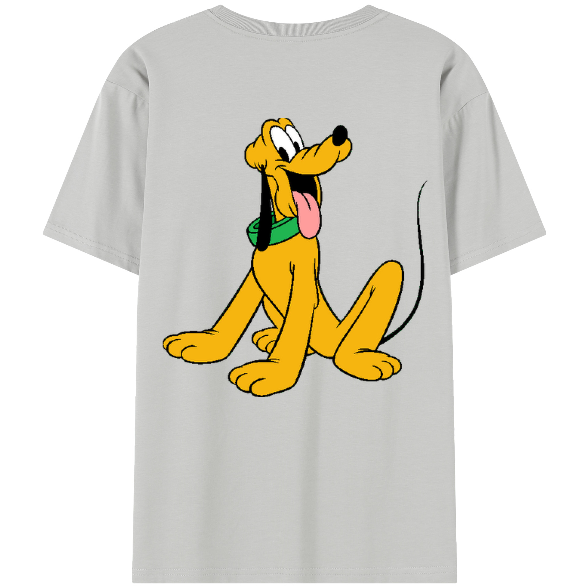 （画像用） ミッキーマウス Mickey Mouse レディース半袖Tシャツ(バックプリント)