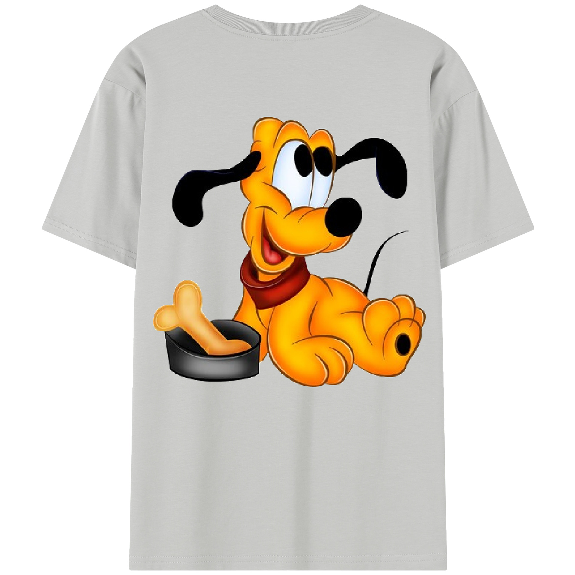 （画像用） ミッキーマウス Mickey Mouse レディース半袖Tシャツ(バックプリント)
