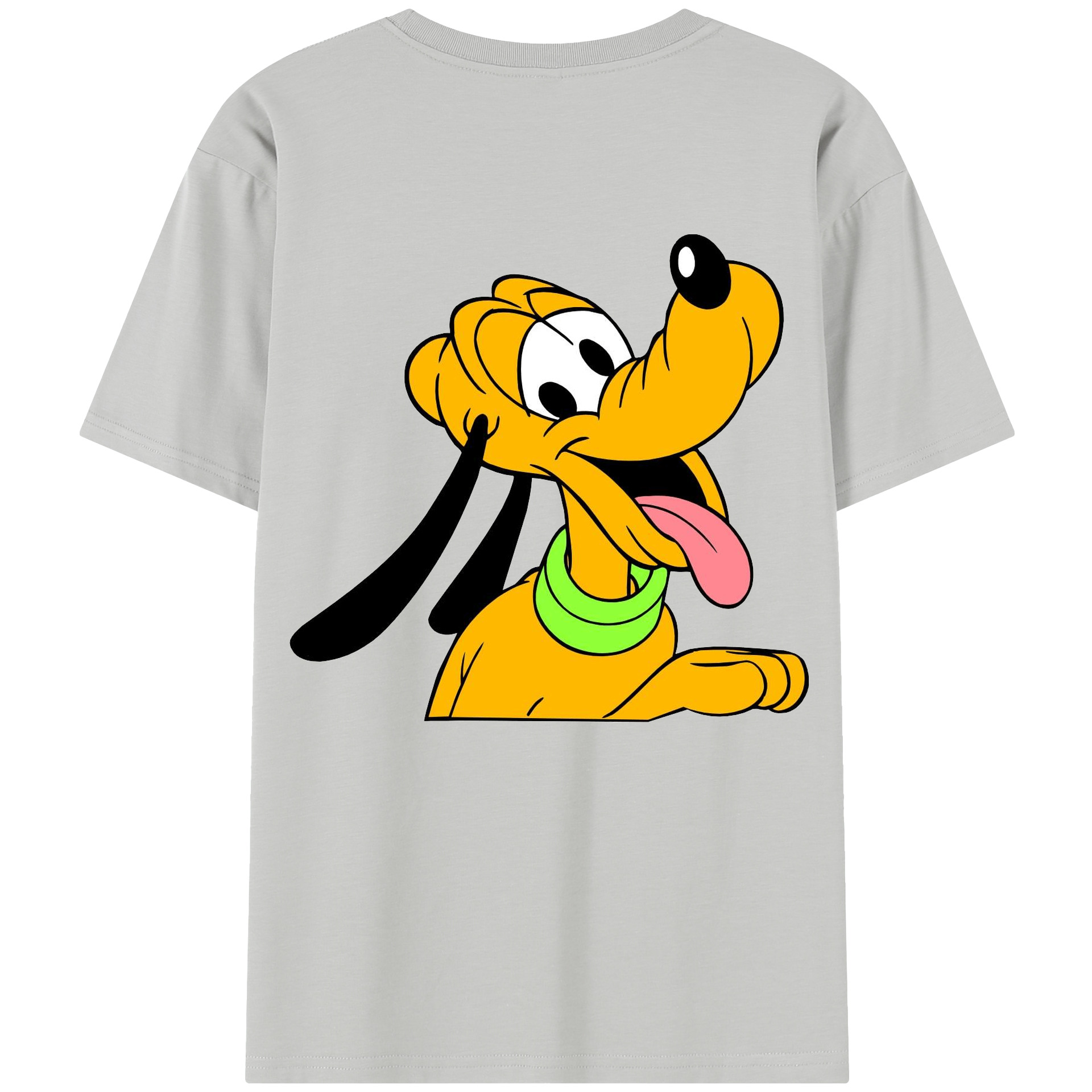 （画像用） ミッキーマウス Mickey Mouse レディース半袖Tシャツ(バックプリント)