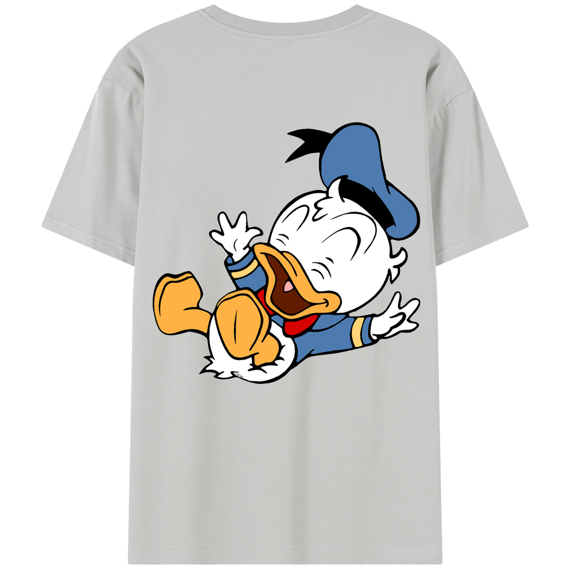 （画像用） ミッキーマウス Mickey Mouse レディース半袖Tシャツ(バックプリント)