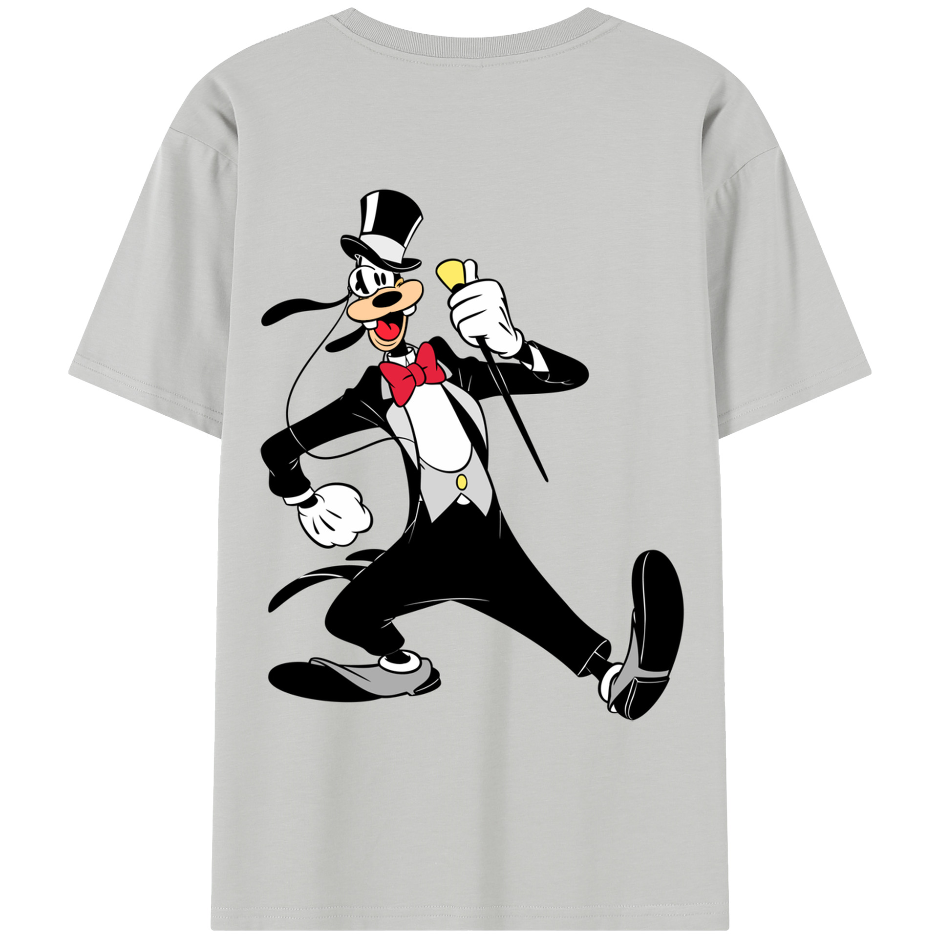 （画像用） ミッキーマウス Mickey Mouse レディース半袖Tシャツ(バックプリント)