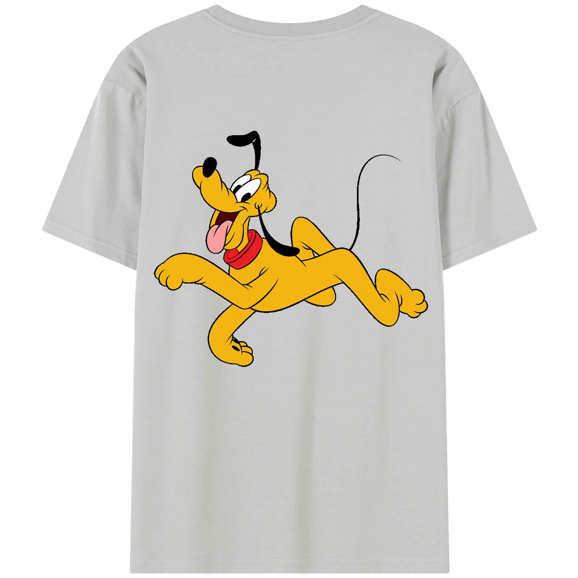 （画像用） ミッキーマウス Mickey Mouse レディース半袖Tシャツ(バックプリント)