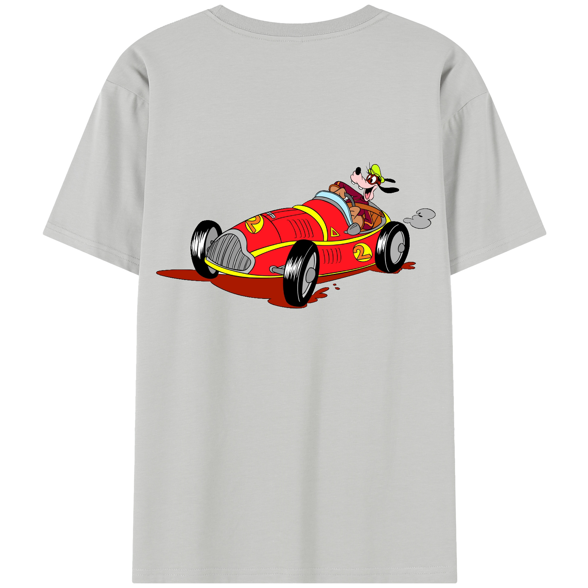 （画像用） ミッキーマウス Mickey Mouse レディース半袖Tシャツ(バックプリント)