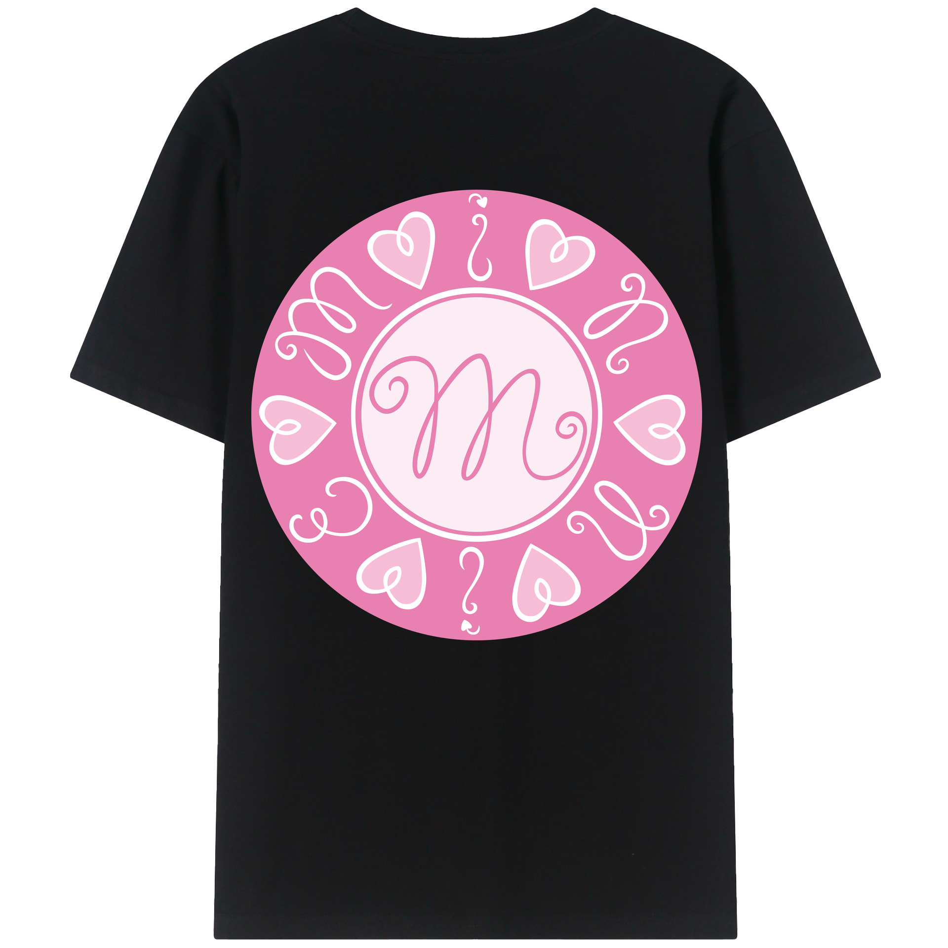 （画像用） ミッキーマウス Mickey Mouse レディース半袖Tシャツ(バックプリント)