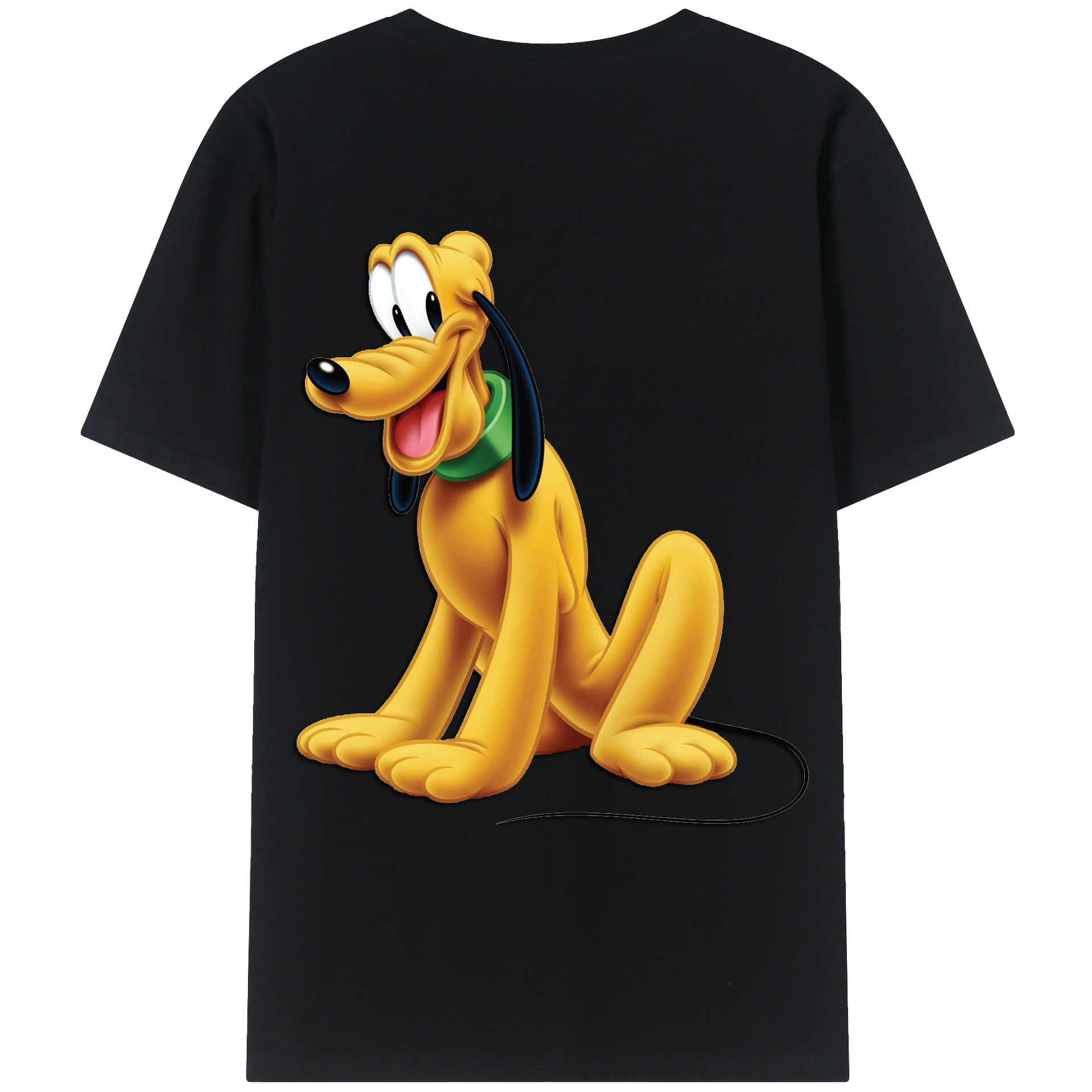 （画像用） ミッキーマウス Mickey Mouse レディース半袖Tシャツ(バックプリント)