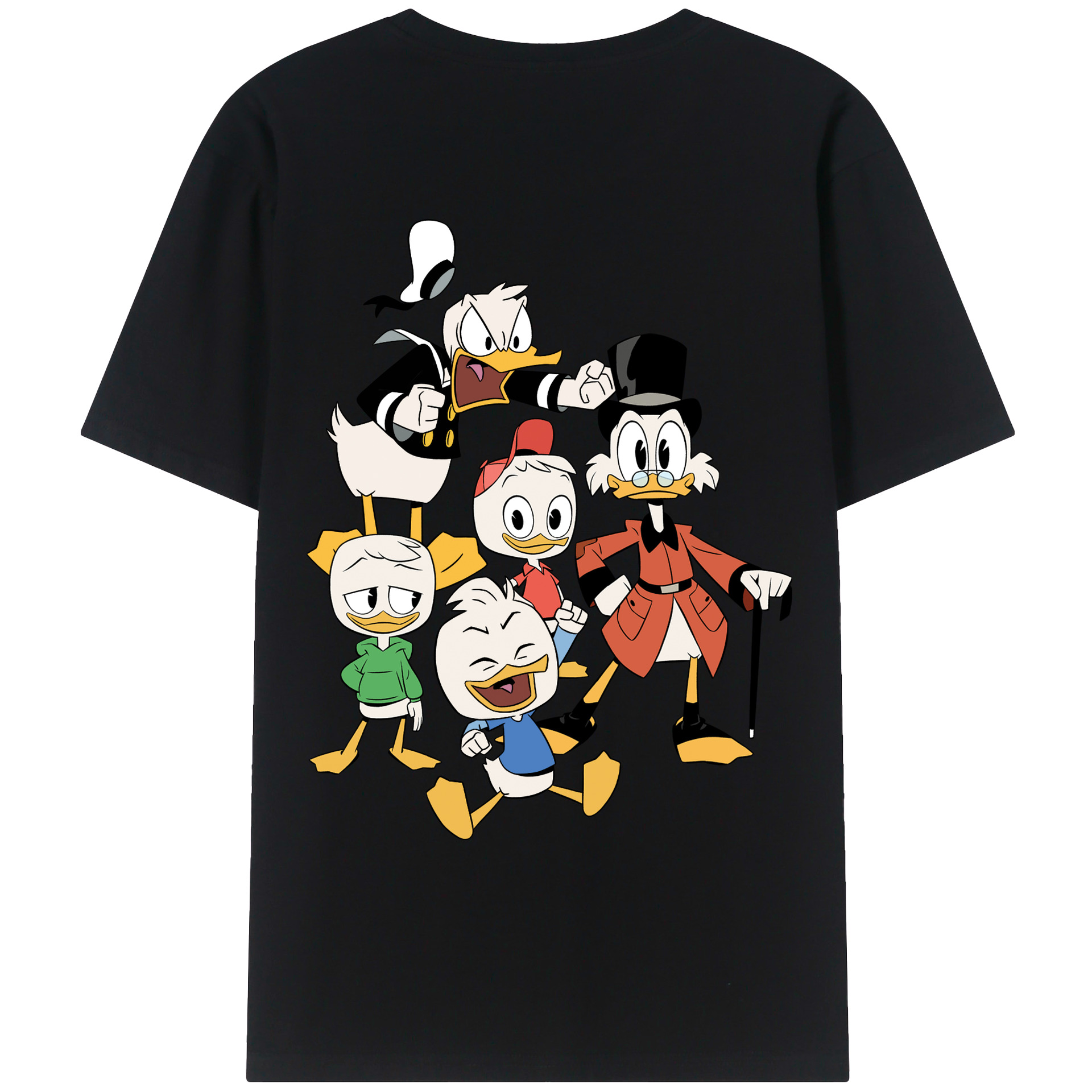 （画像用） ミッキーマウス Mickey Mouse レディース半袖Tシャツ(バックプリント)