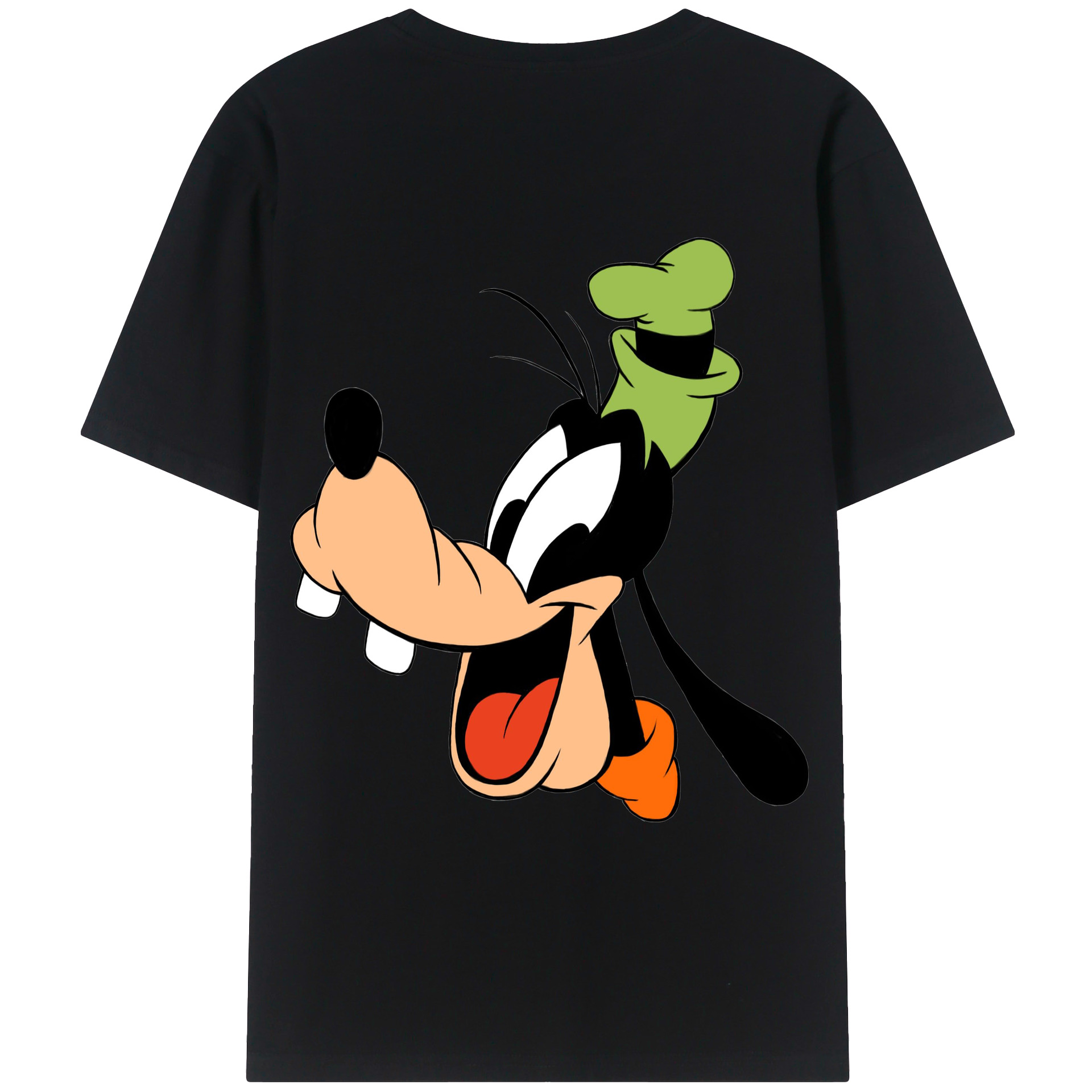 （画像用） ミッキーマウス Mickey Mouse レディース半袖Tシャツ(バックプリント)