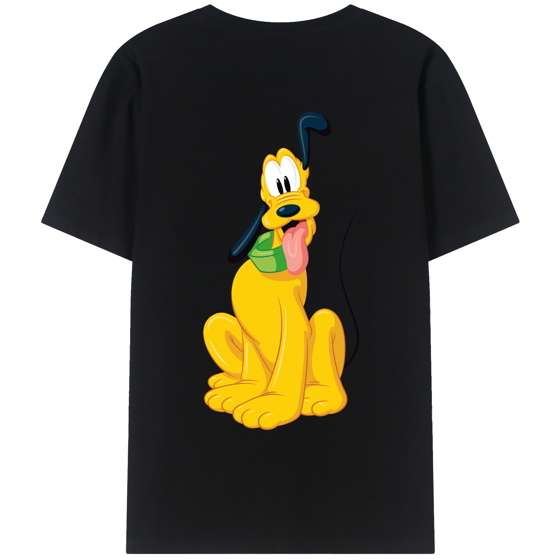 （画像用） ミッキーマウス Mickey Mouse レディース半袖Tシャツ(バックプリント)