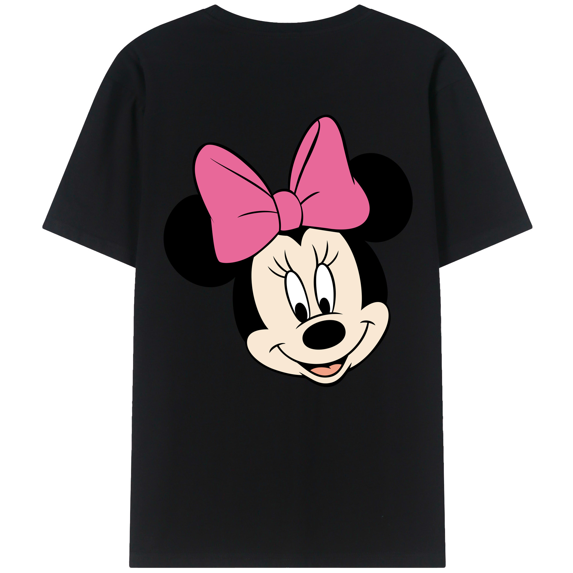 （画像用） ミッキーマウス Mickey Mouse レディース半袖Tシャツ(バックプリント)