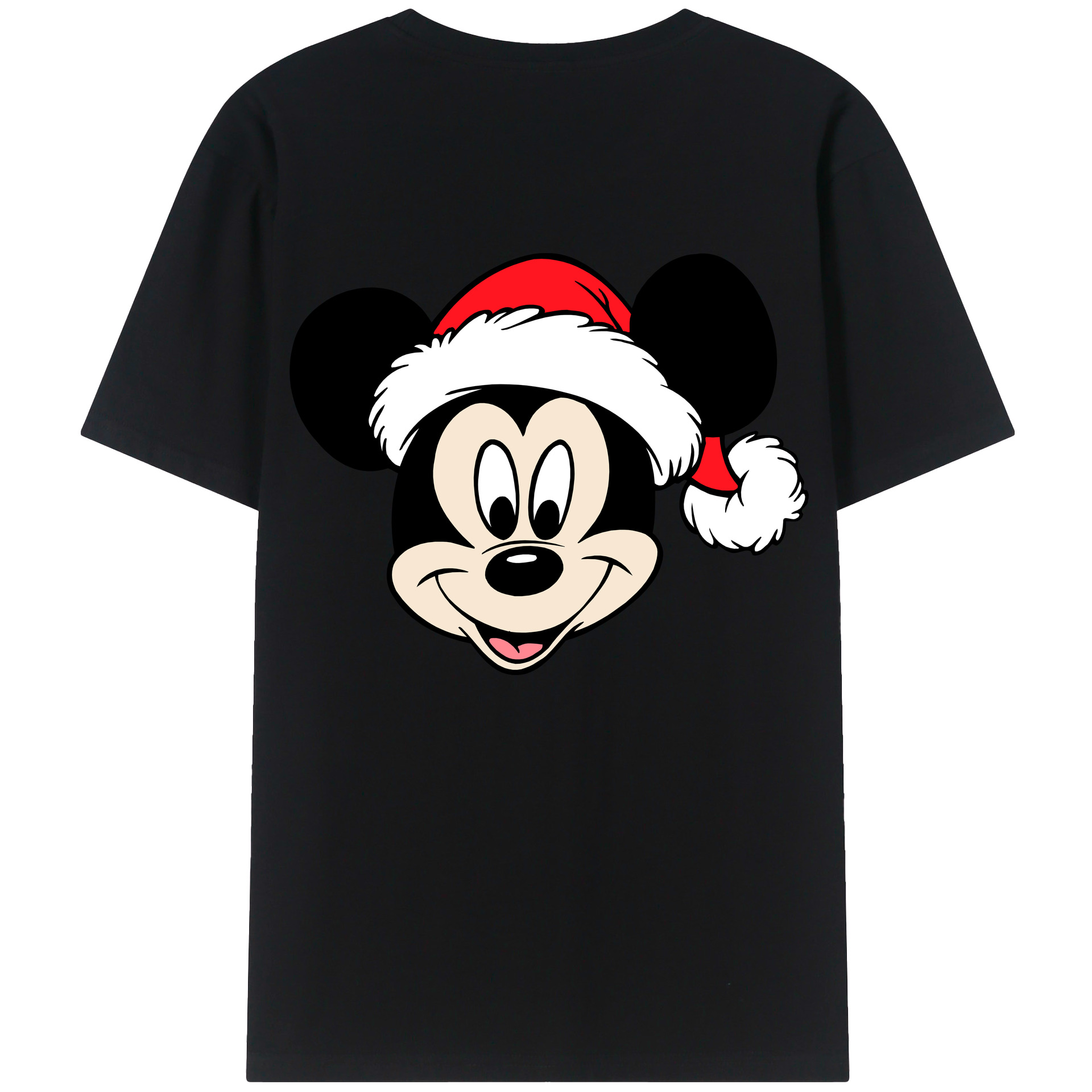 （画像用） ミッキーマウス Mickey Mouse レディース半袖Tシャツ(バックプリント)