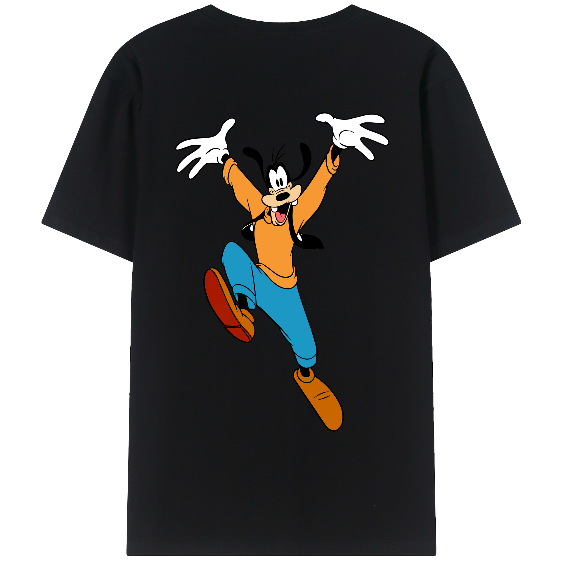 （画像用） ミッキーマウス Mickey Mouse レディース半袖Tシャツ(バックプリント)