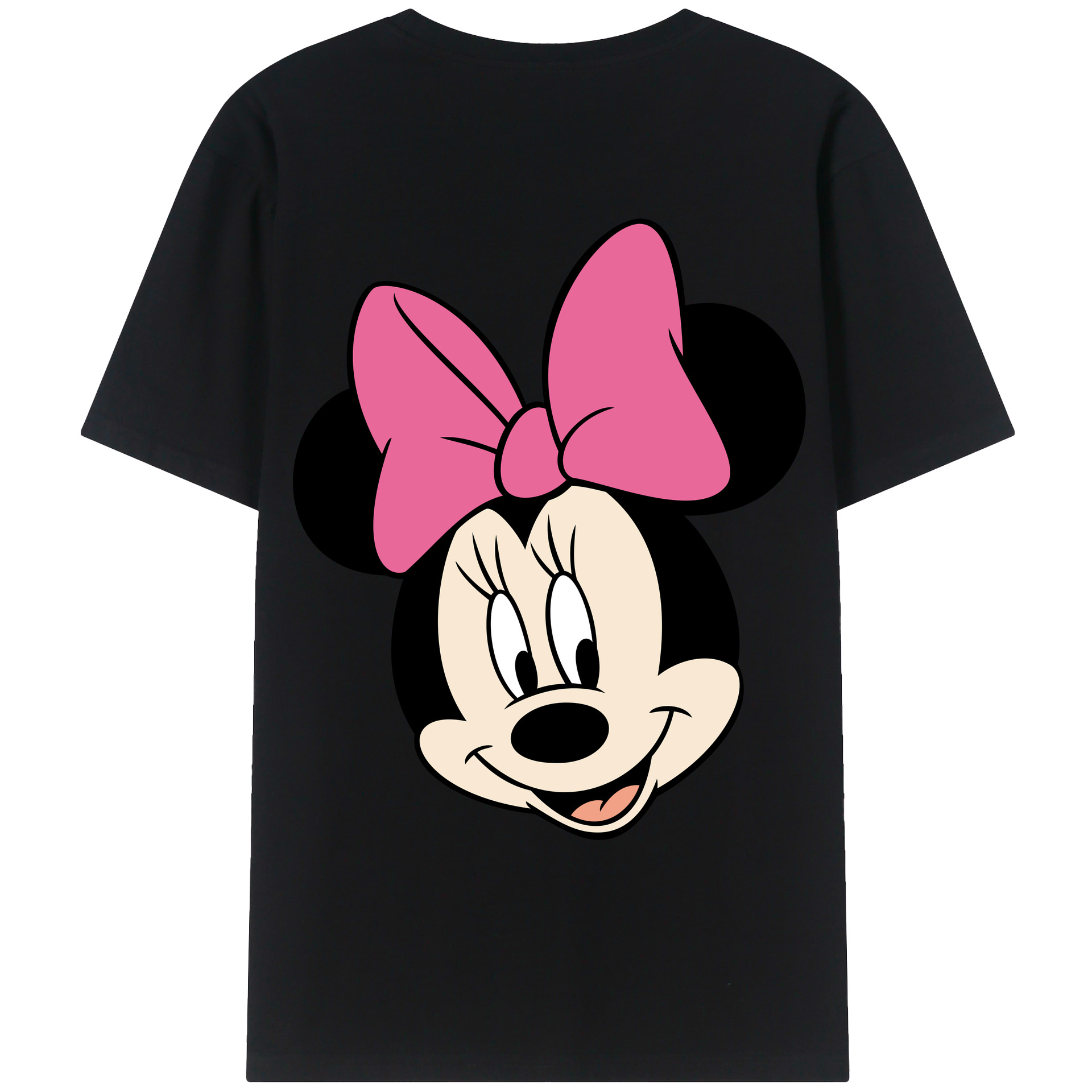 （画像用） ミッキーマウス Mickey Mouse レディース半袖Tシャツ(バックプリント)
