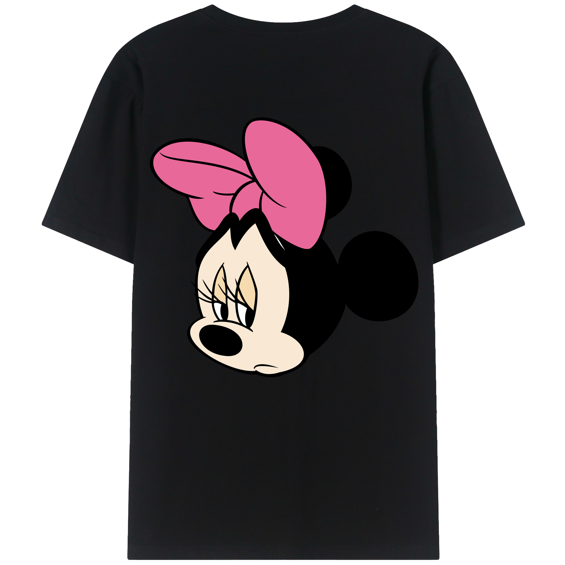 （画像用） ミッキーマウス Mickey Mouse レディース半袖Tシャツ(バックプリント)