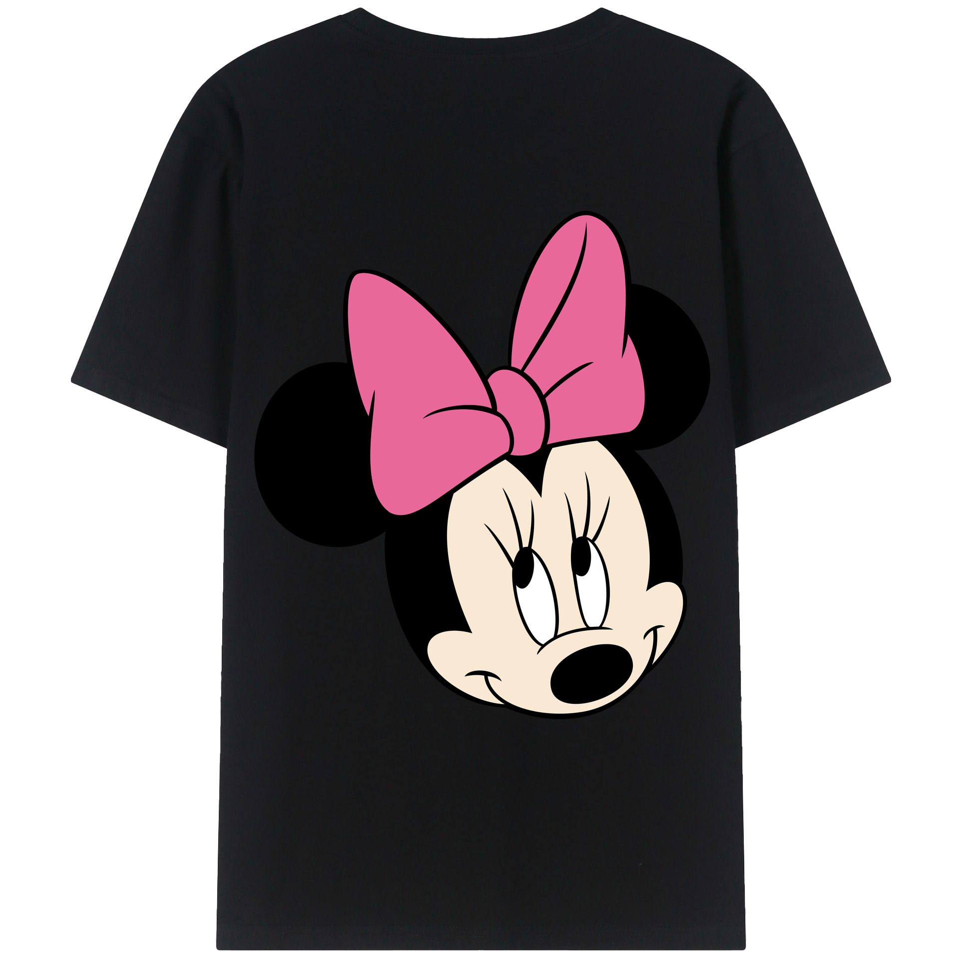 （画像用） ミッキーマウス Mickey Mouse レディース半袖Tシャツ(バックプリント)