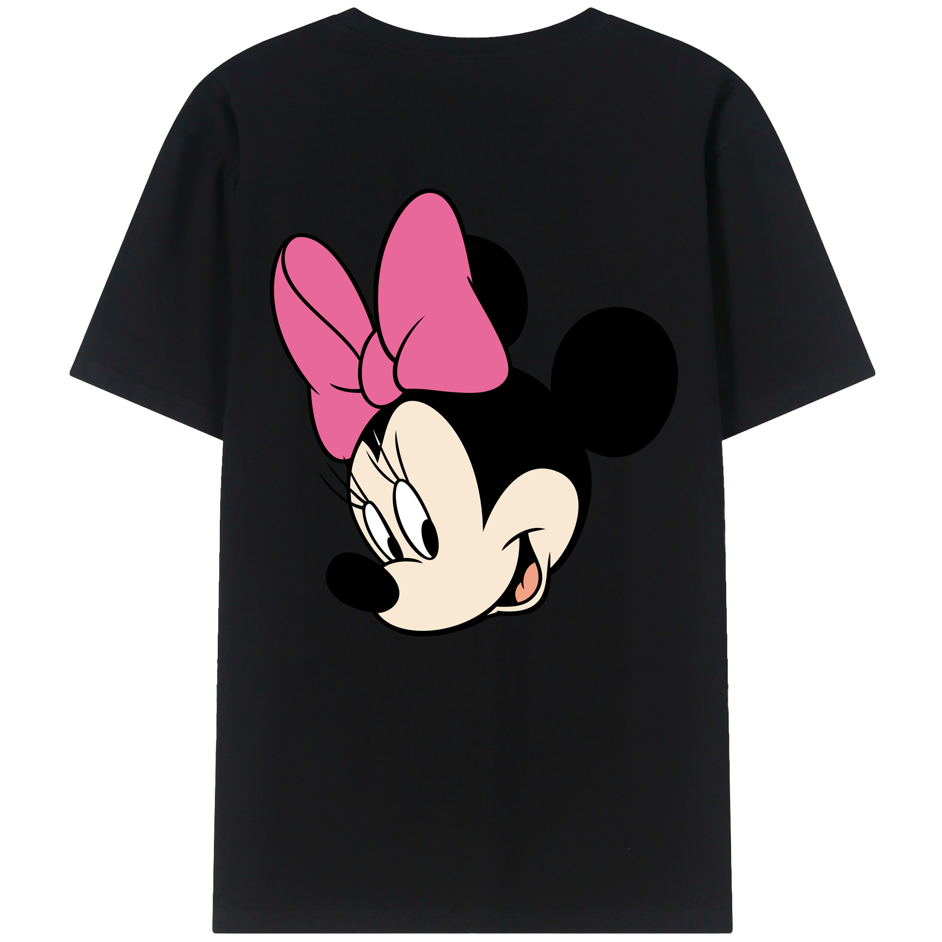 （画像用） ミッキーマウス Mickey Mouse レディース半袖Tシャツ(バックプリント)