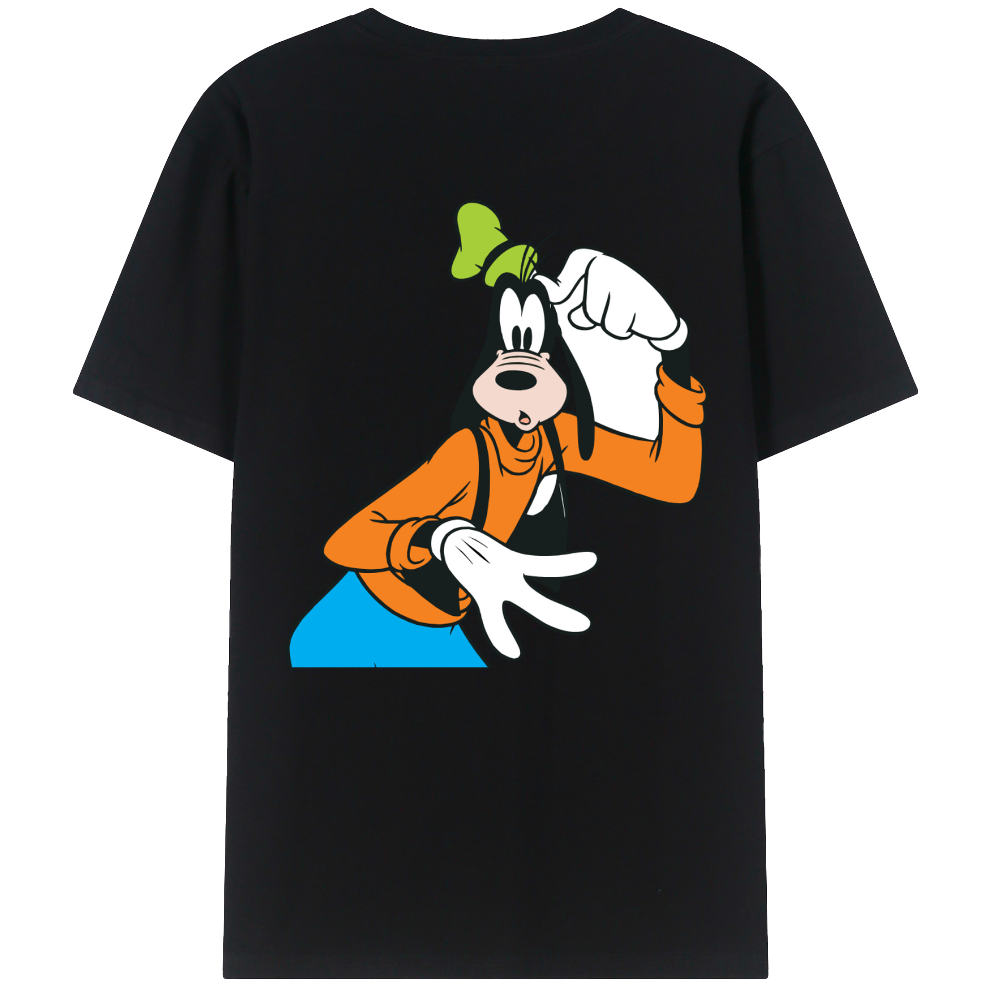 （画像用） ミッキーマウス Mickey Mouse レディース半袖Tシャツ(バックプリント)